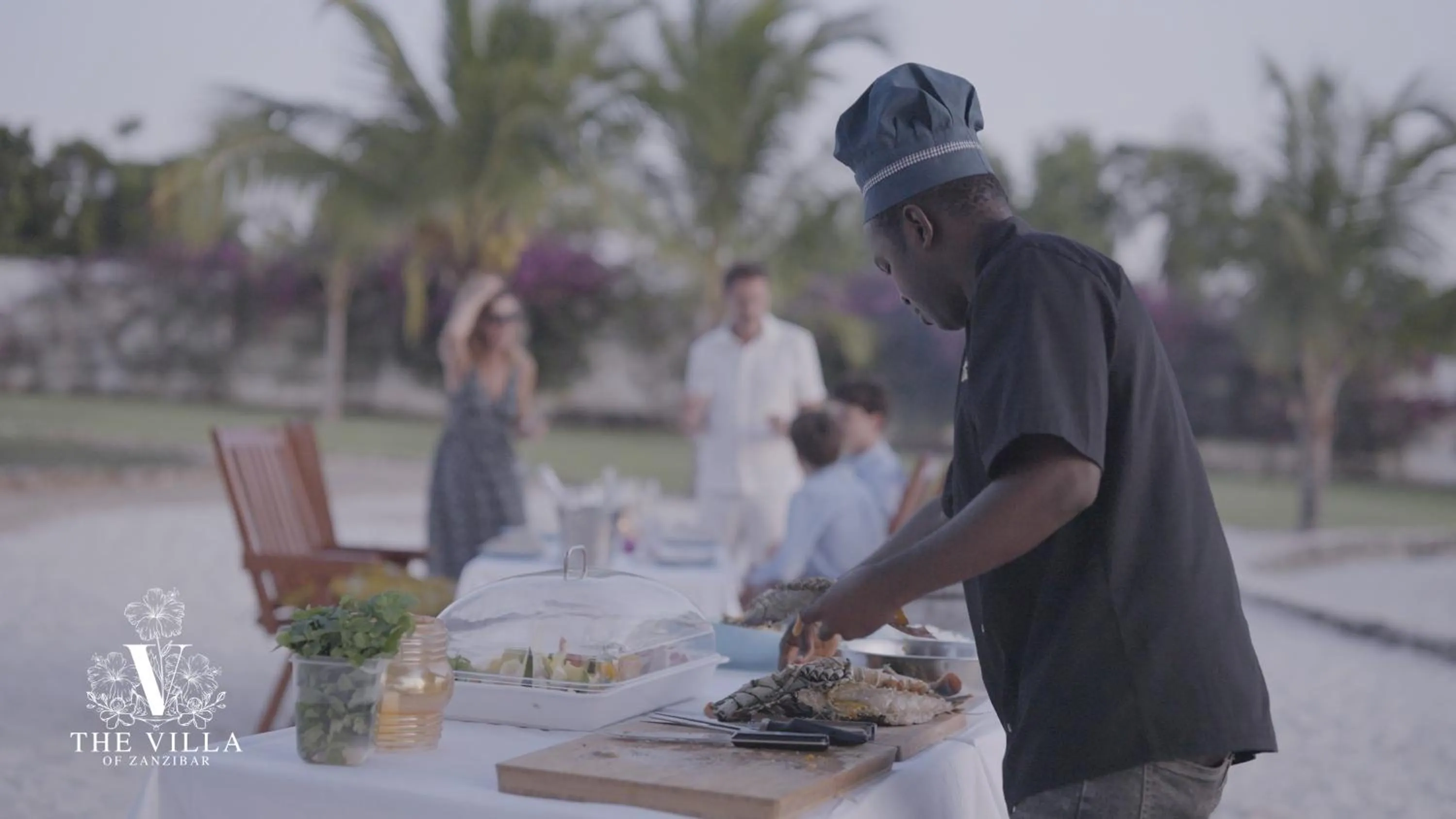 BBQ facilities in The Villa of Zanzibar