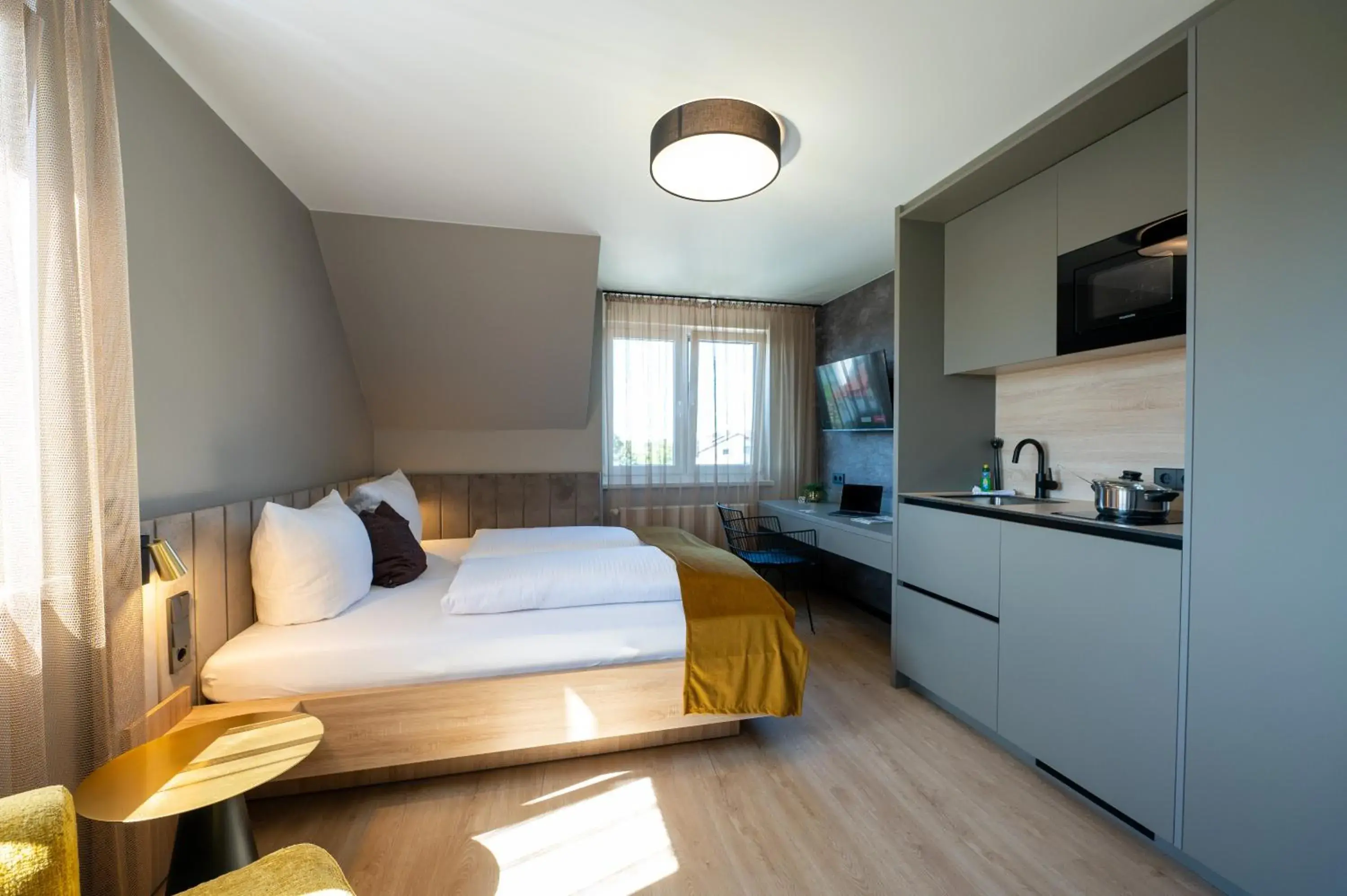 Double Room with Kitchenette - single occupancy in V Business Apartments Böblingen Double Room with Kitchenette - single occupancy in V Business Apartments Böblingen