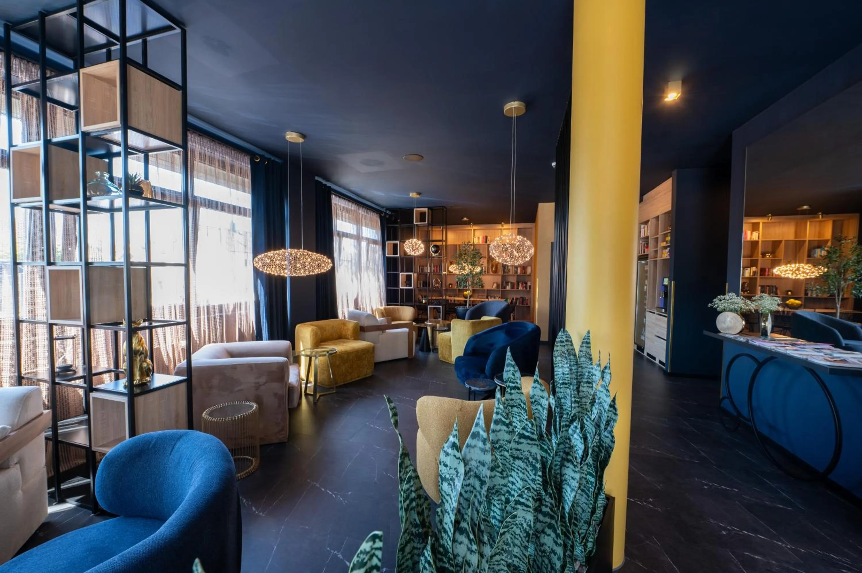 Seating area in V Business Apartments Böblingen