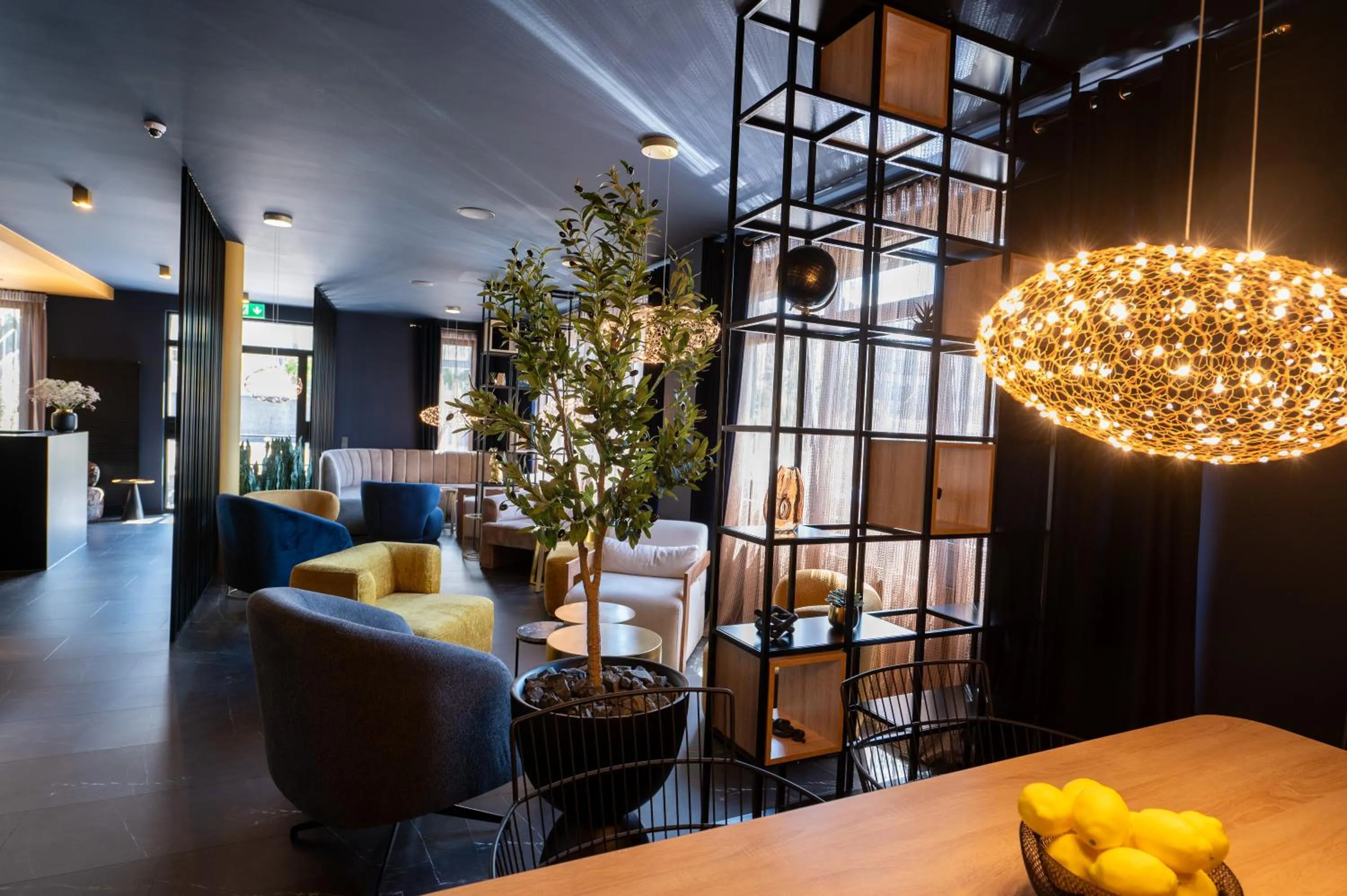 Seating area in V Business Apartments Böblingen