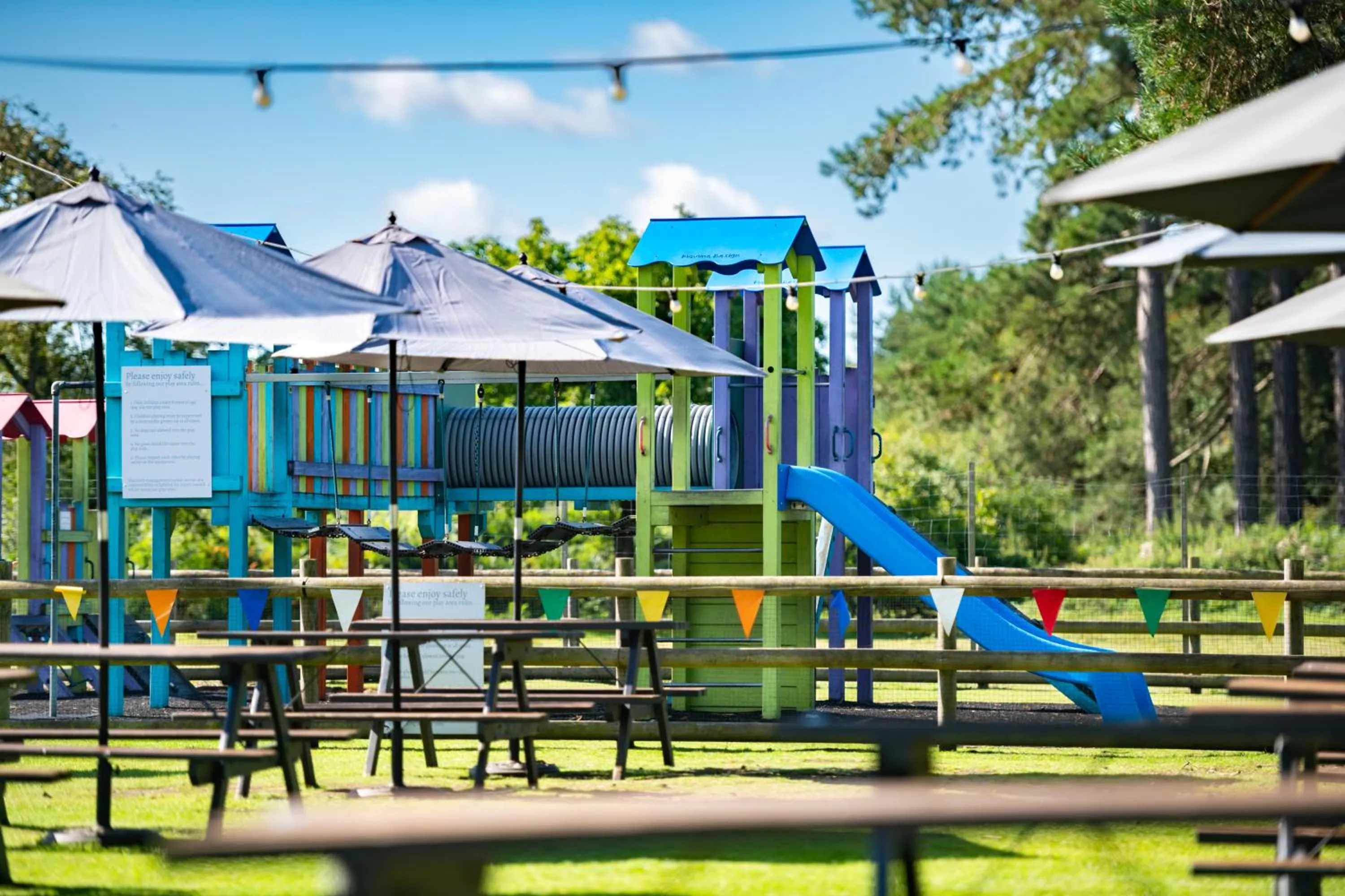 Children play ground in Beaulieu Hotel