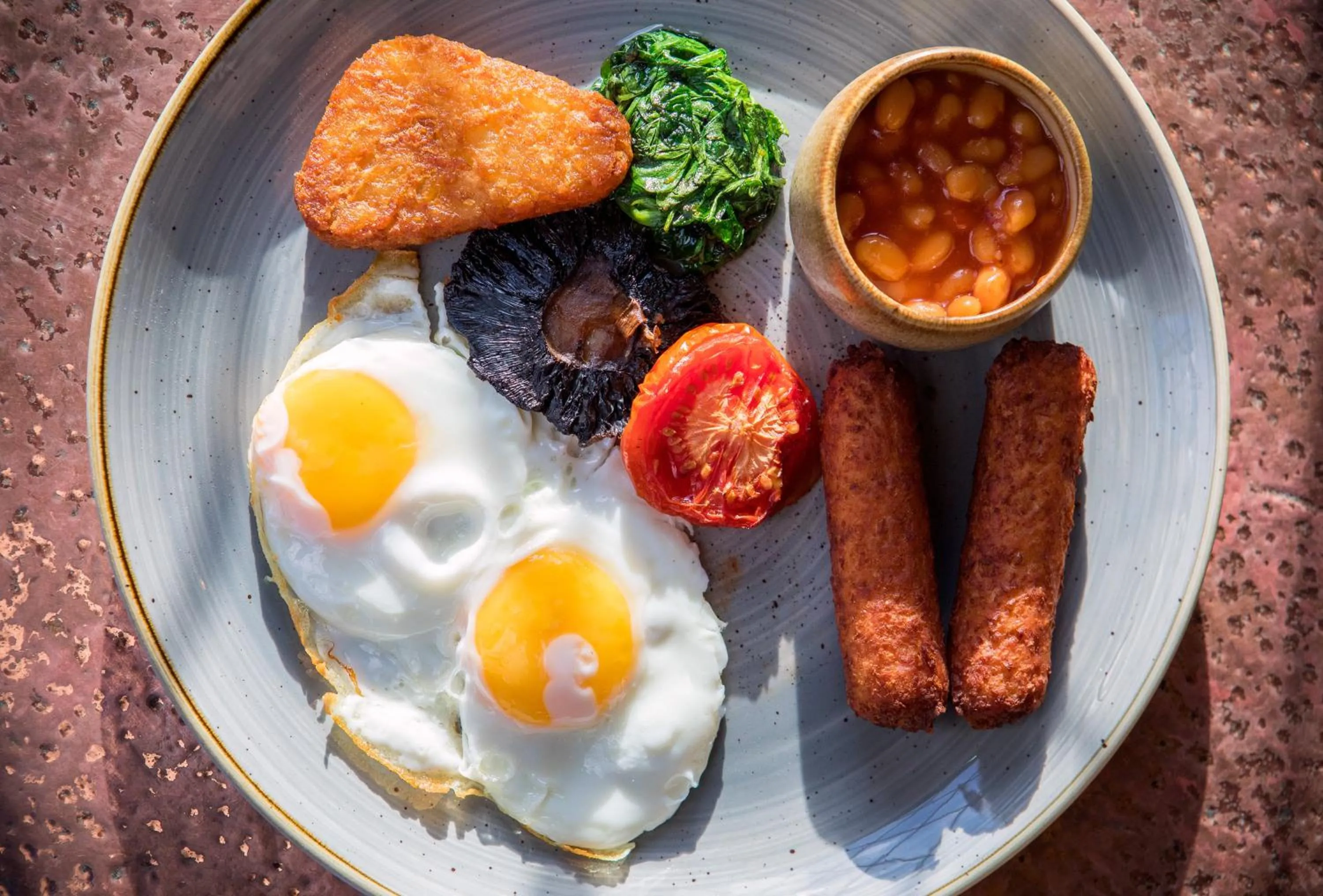 English/Irish breakfast in Beaulieu Hotel
