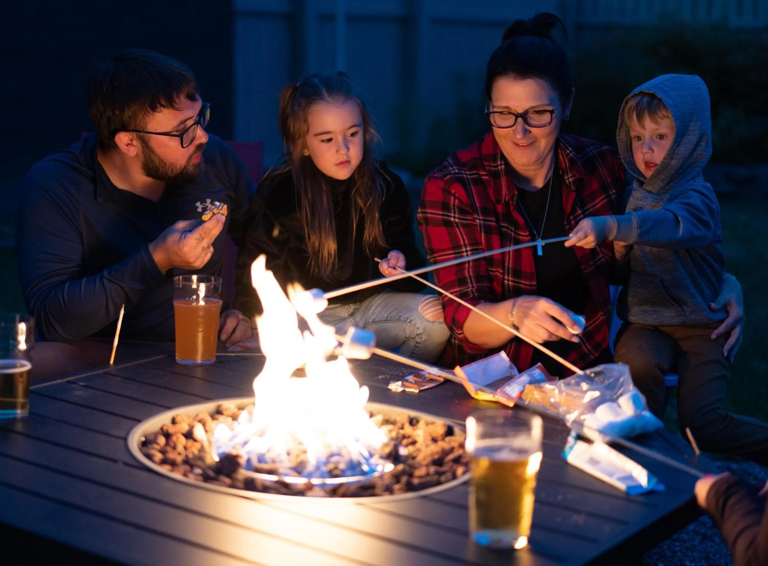 fireplace in Clarenville Inn
