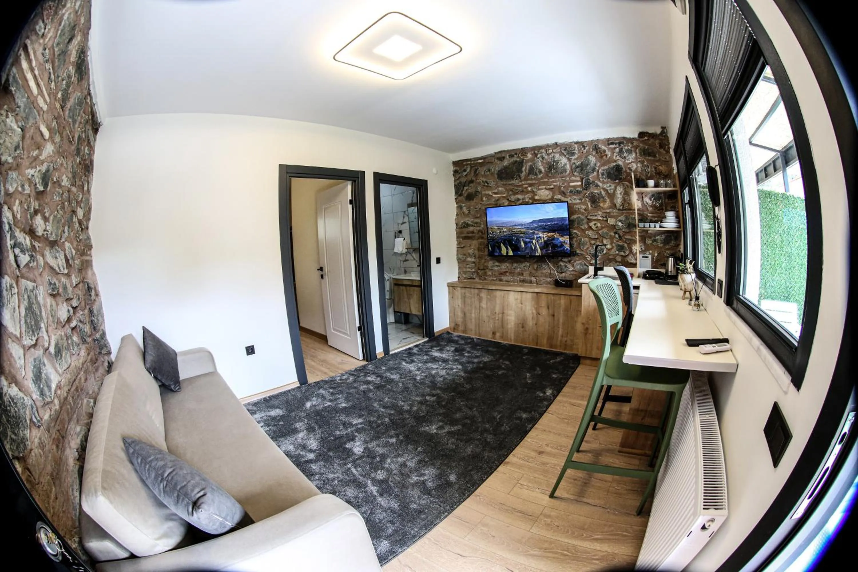 Living room in Mia Mia Suites