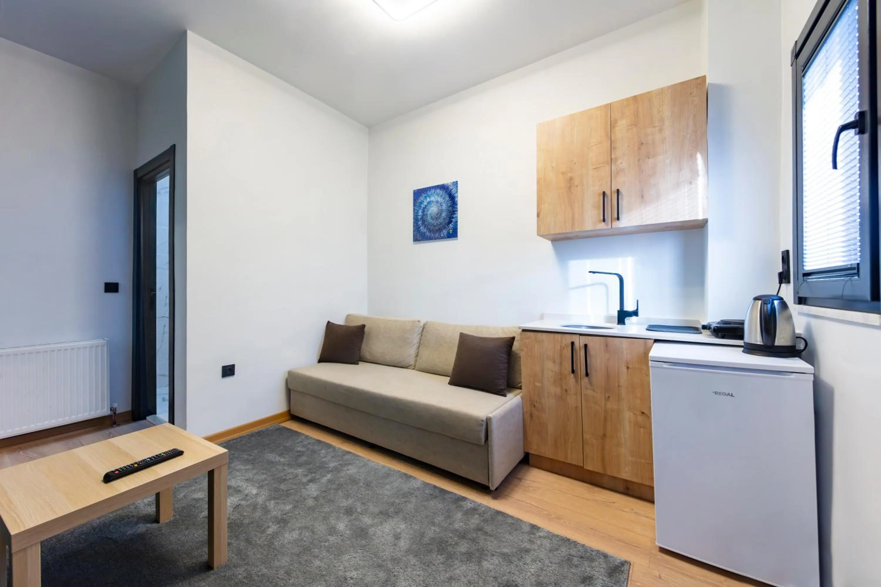 Kitchen or kitchenette in Mia Mia Suites