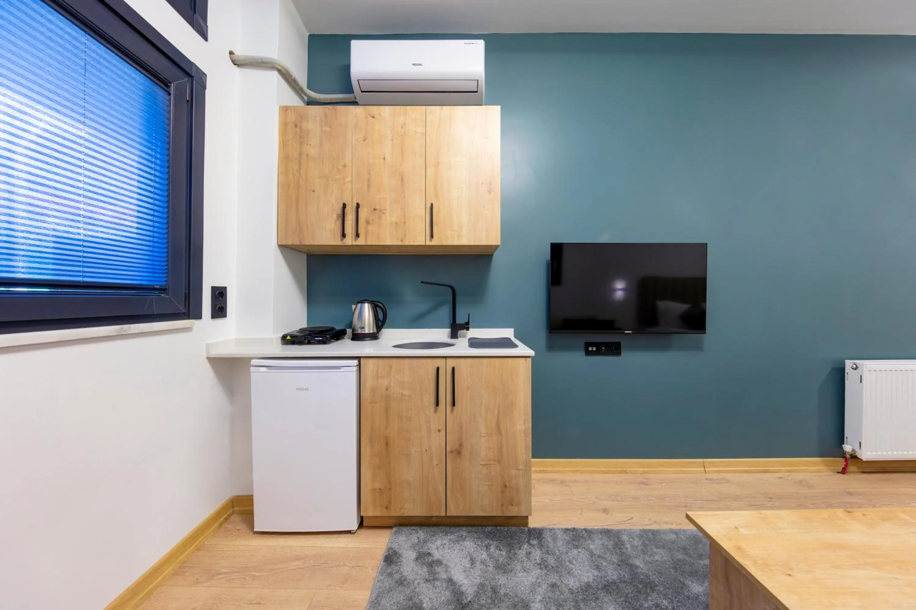 Kitchen or kitchenette in Mia Mia Suites