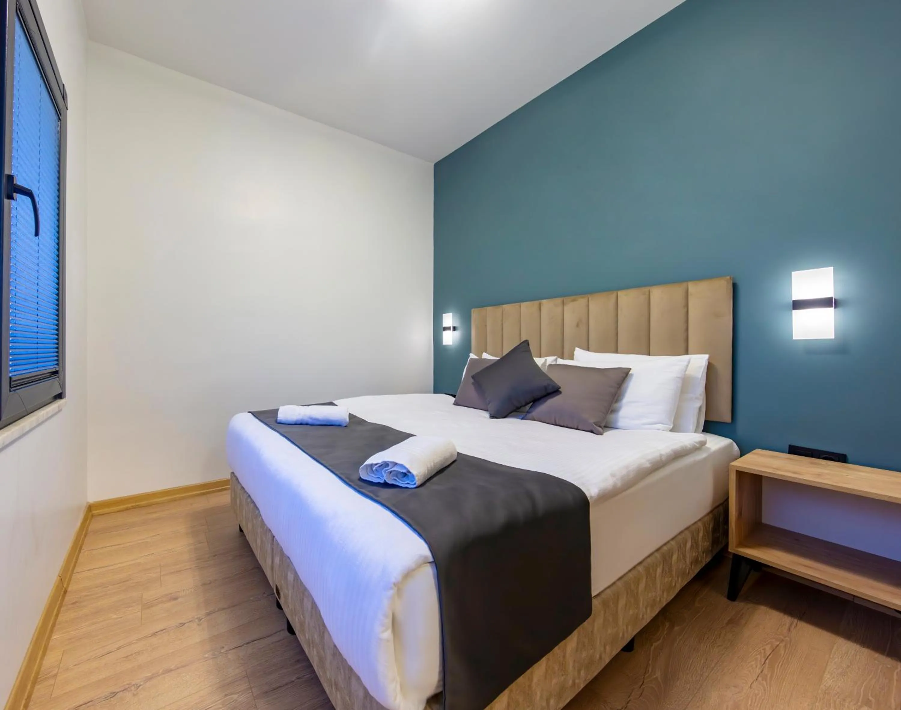 Bedroom, Bed in Mia Mia Suites