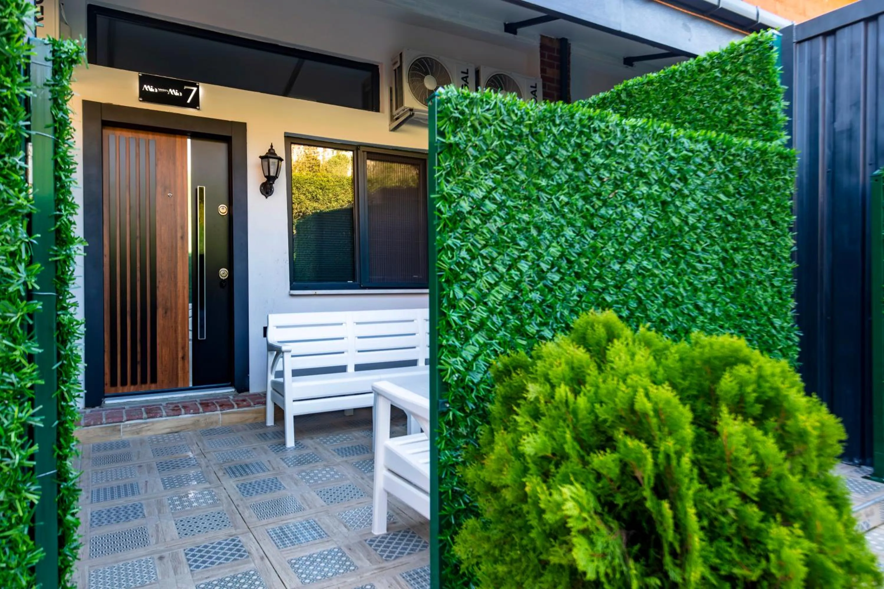 Patio in Mia Mia Suites