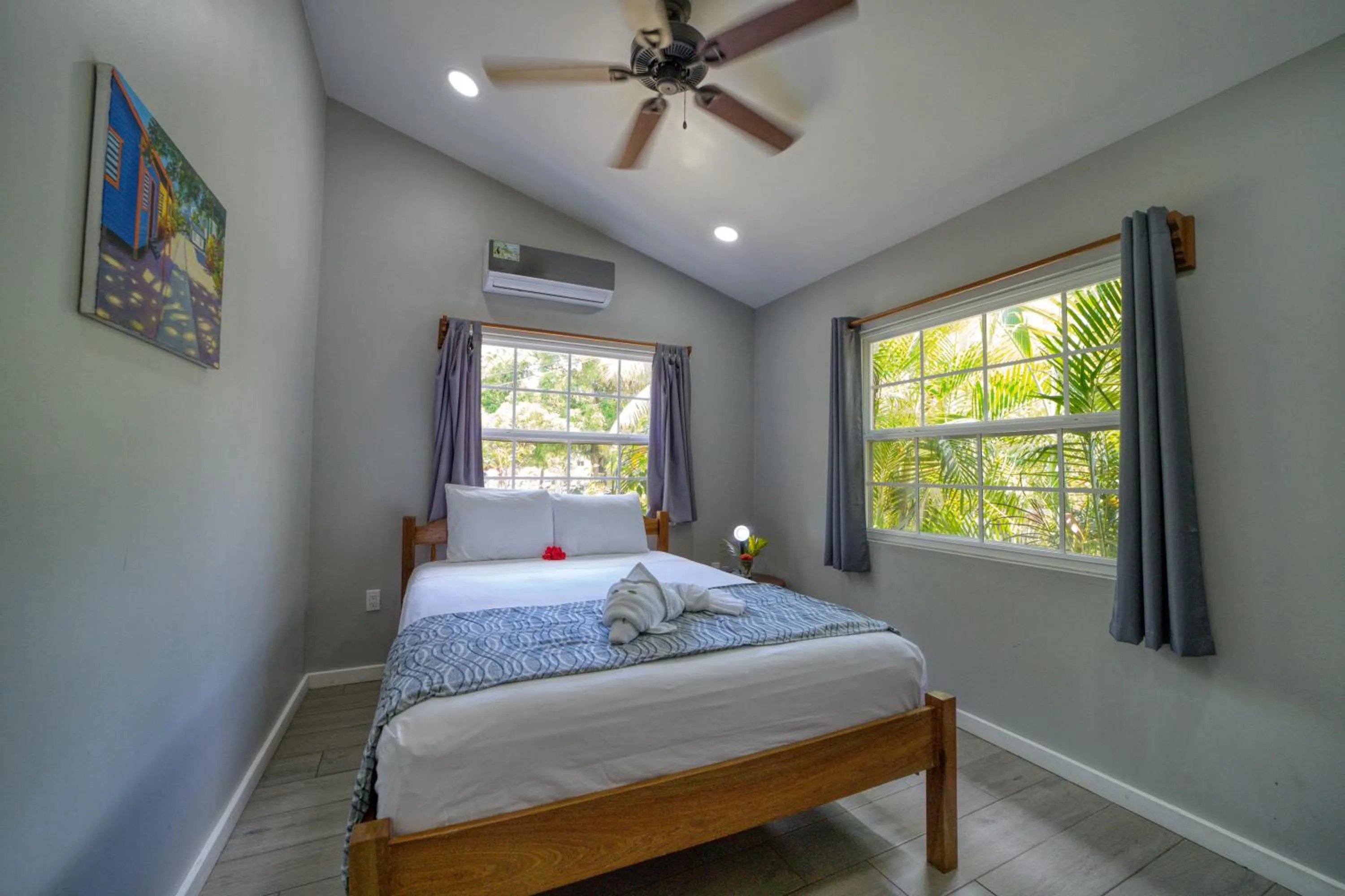 Bedroom, Bed in Placencia Villas