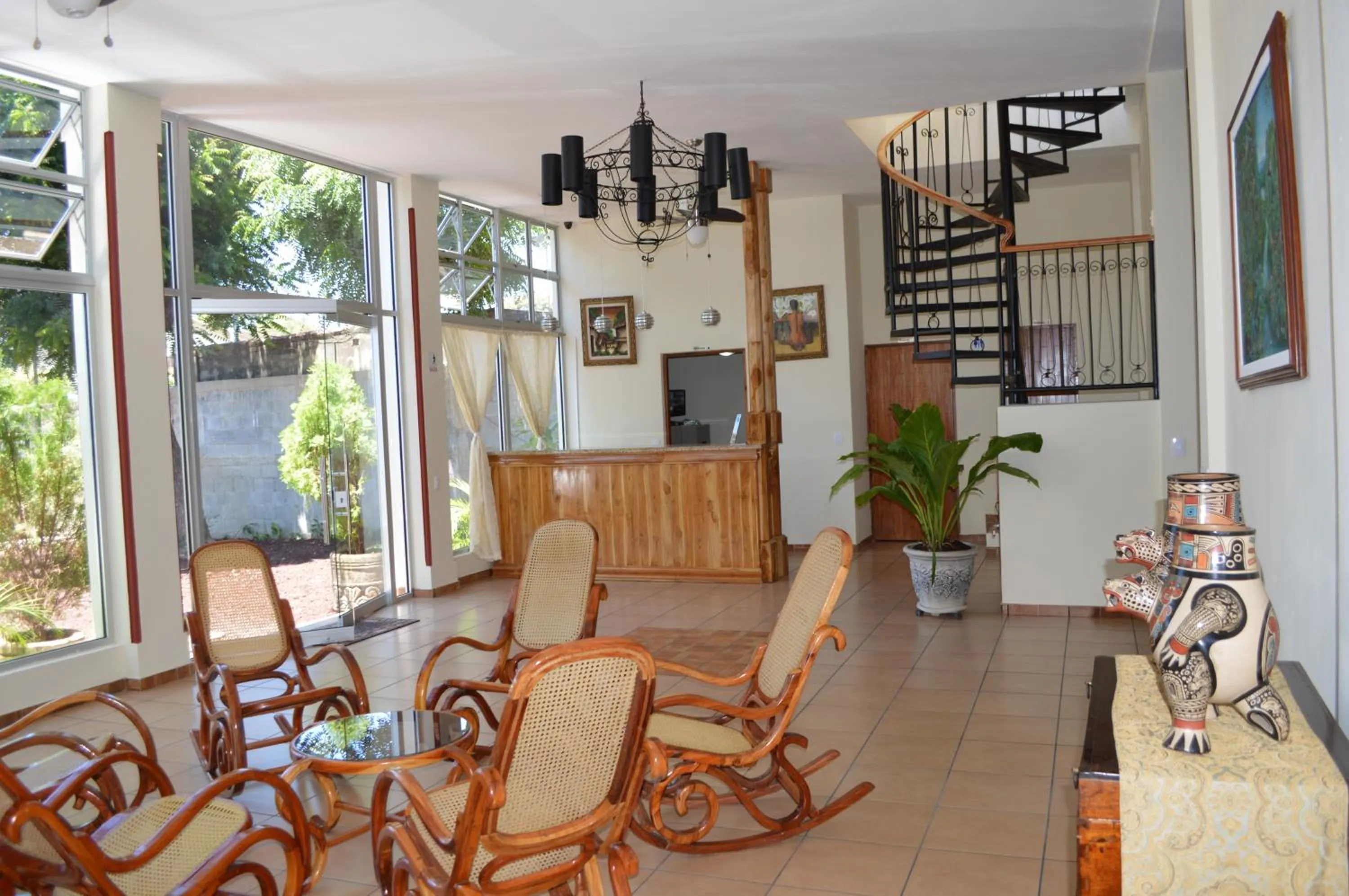 Facade/entrance in Hotel La Estacion