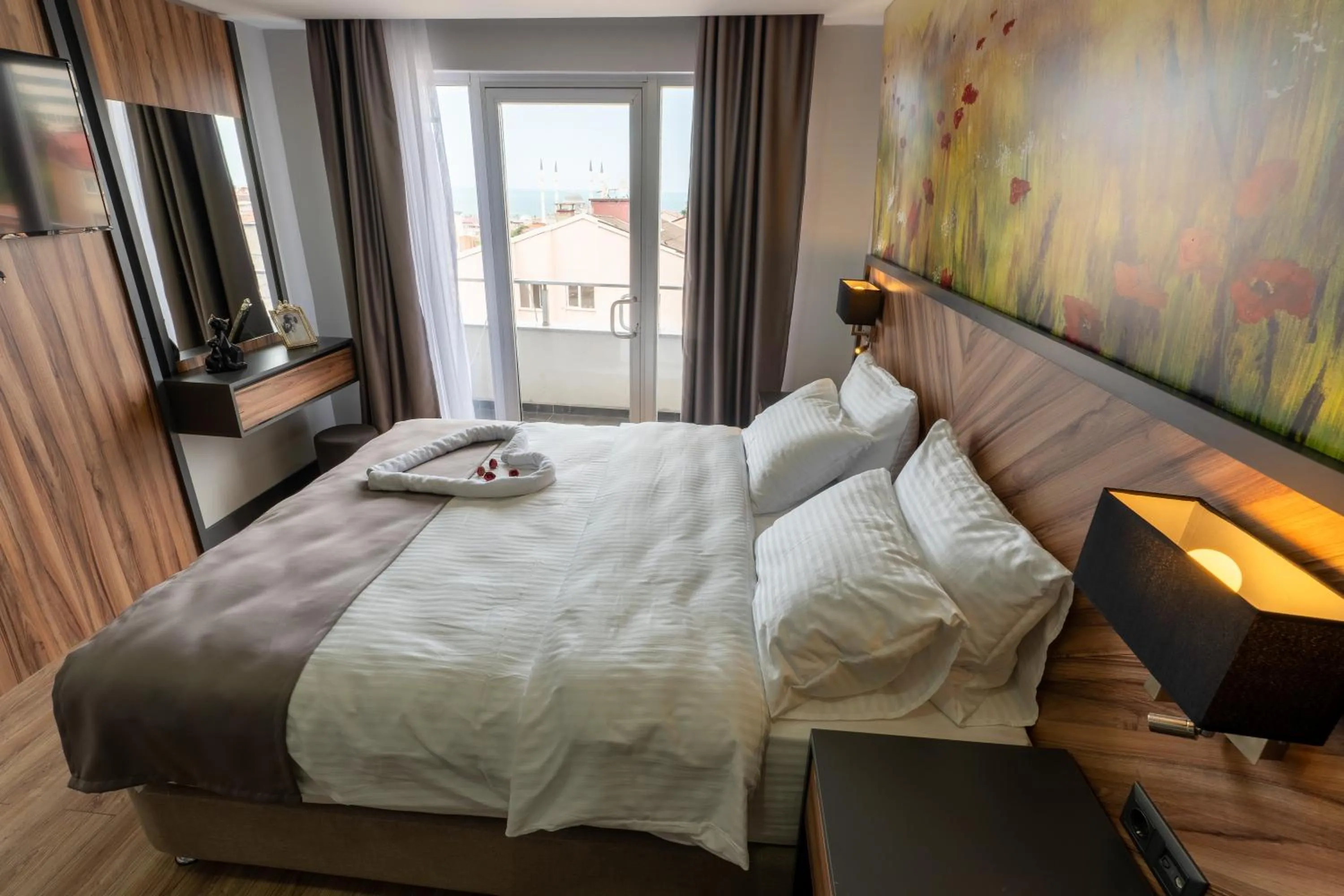 Bed in Yusufhan Suites