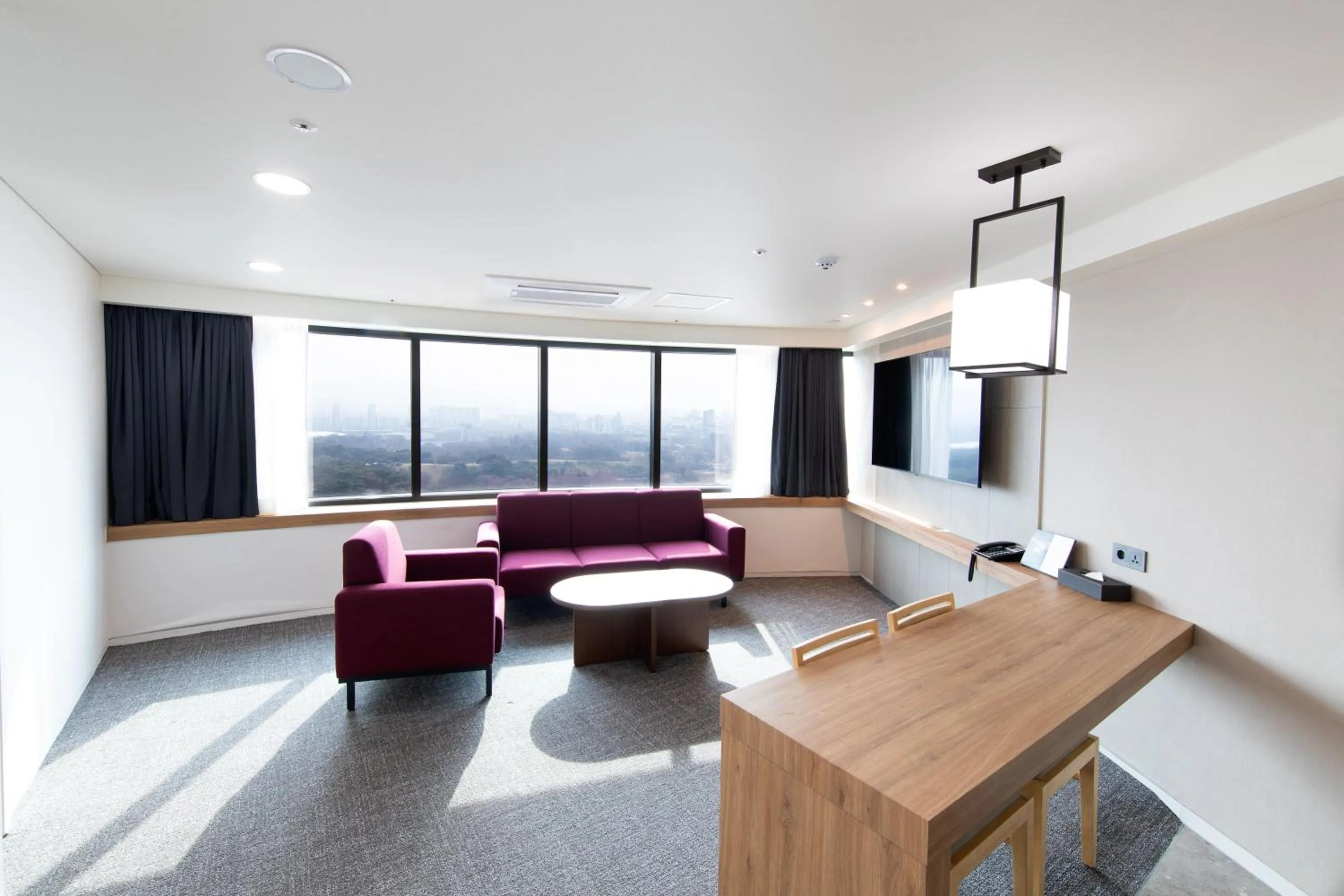 Bed in Seoul Olympic Parktel