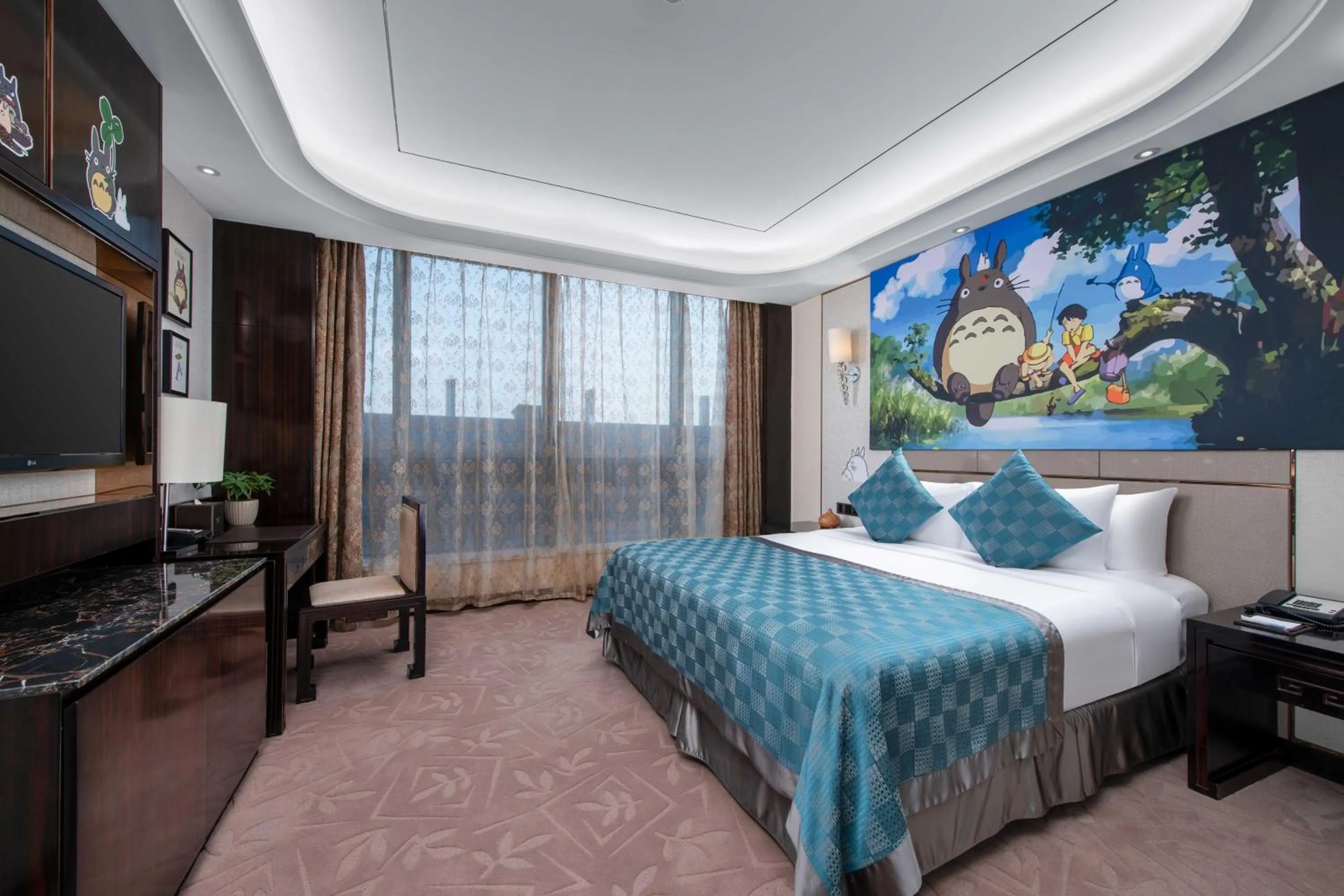 Bed in Wyndham Grand Plaza Royale Changsheng Jiangyin