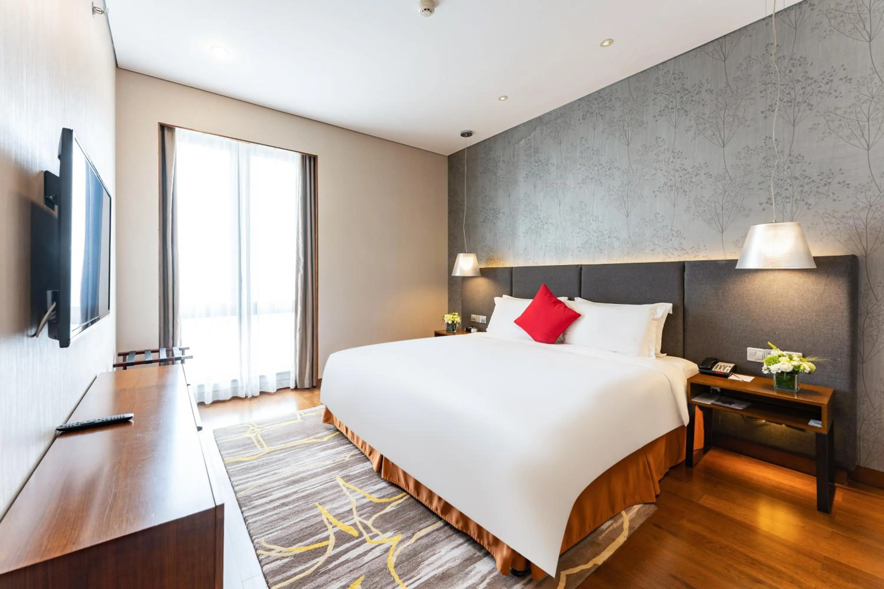 Bedroom, Bed in Modena by Fraser Zhuankou Wuhan