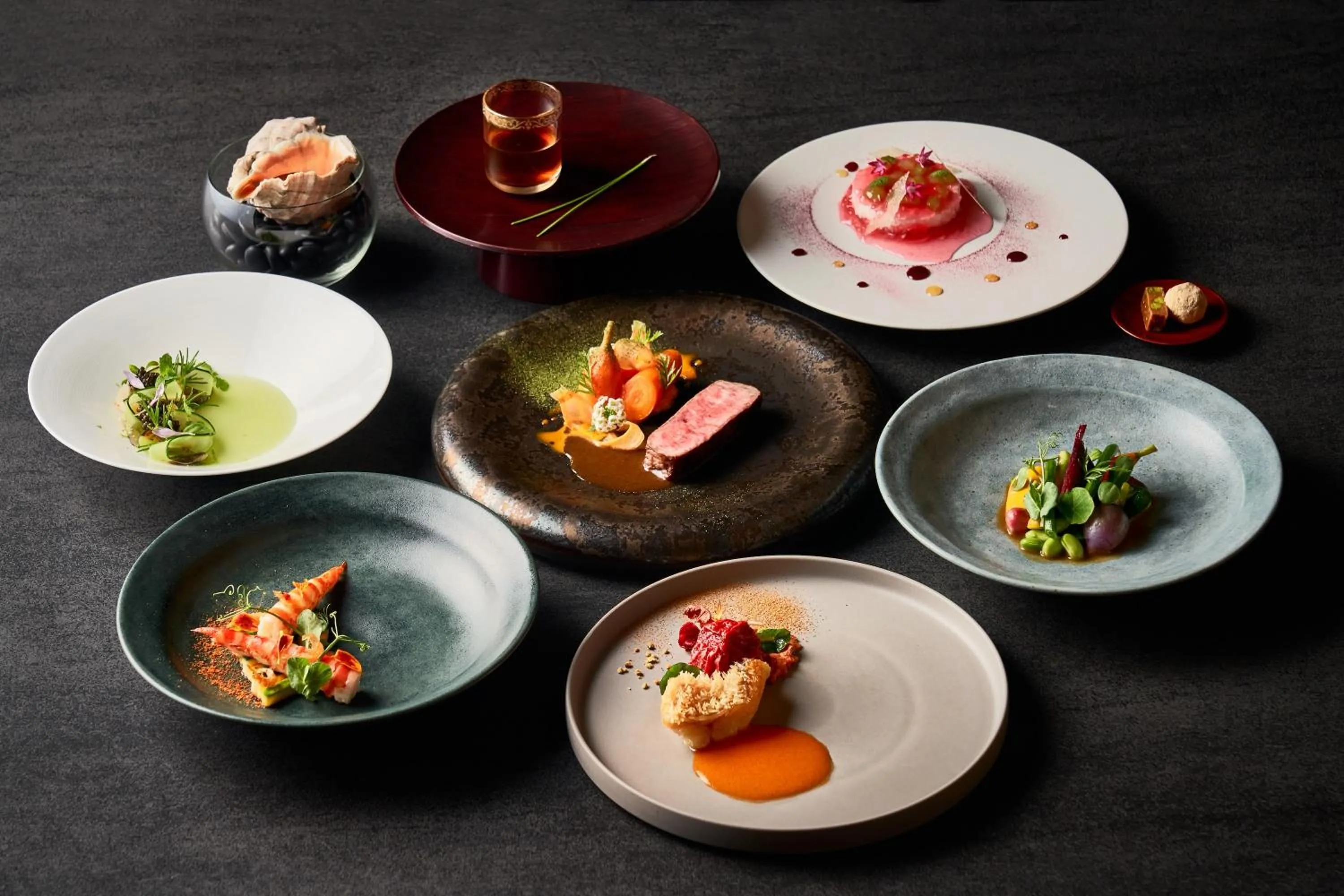 Dinner in Ryokan Onomichi Nishiyama