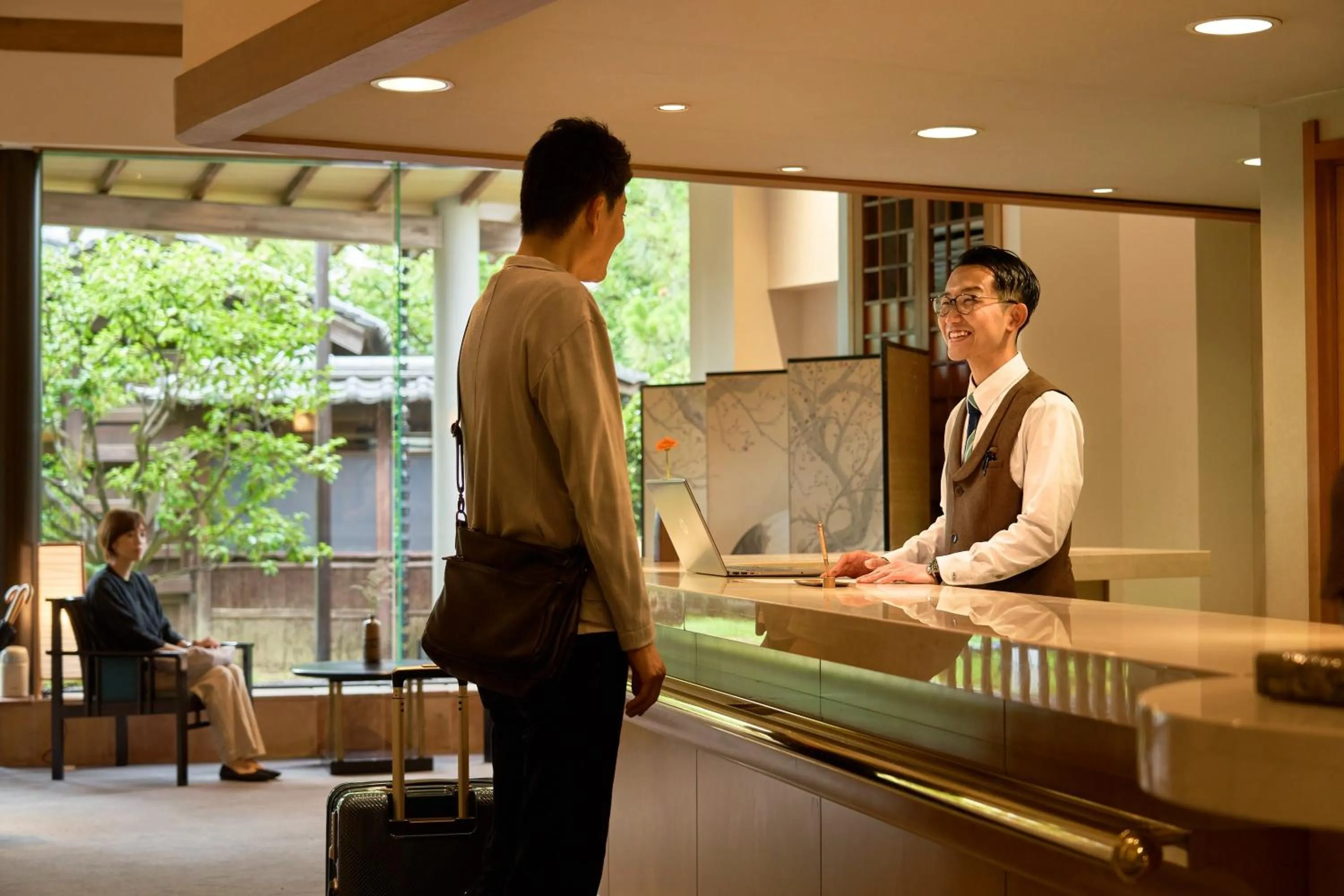 Staff in Ryokan Onomichi Nishiyama