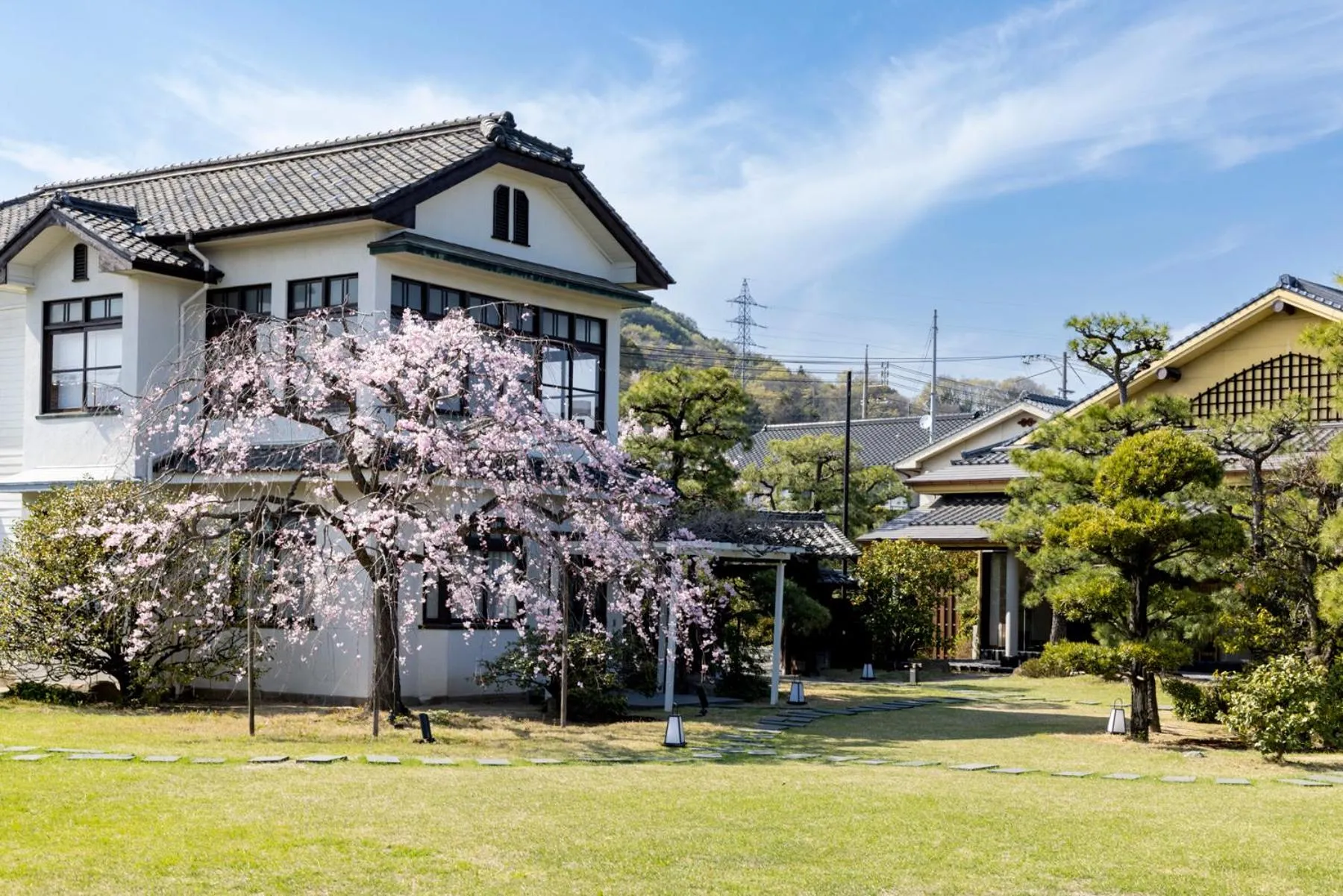 Garden in Ryokan Onomichi Nishiyama