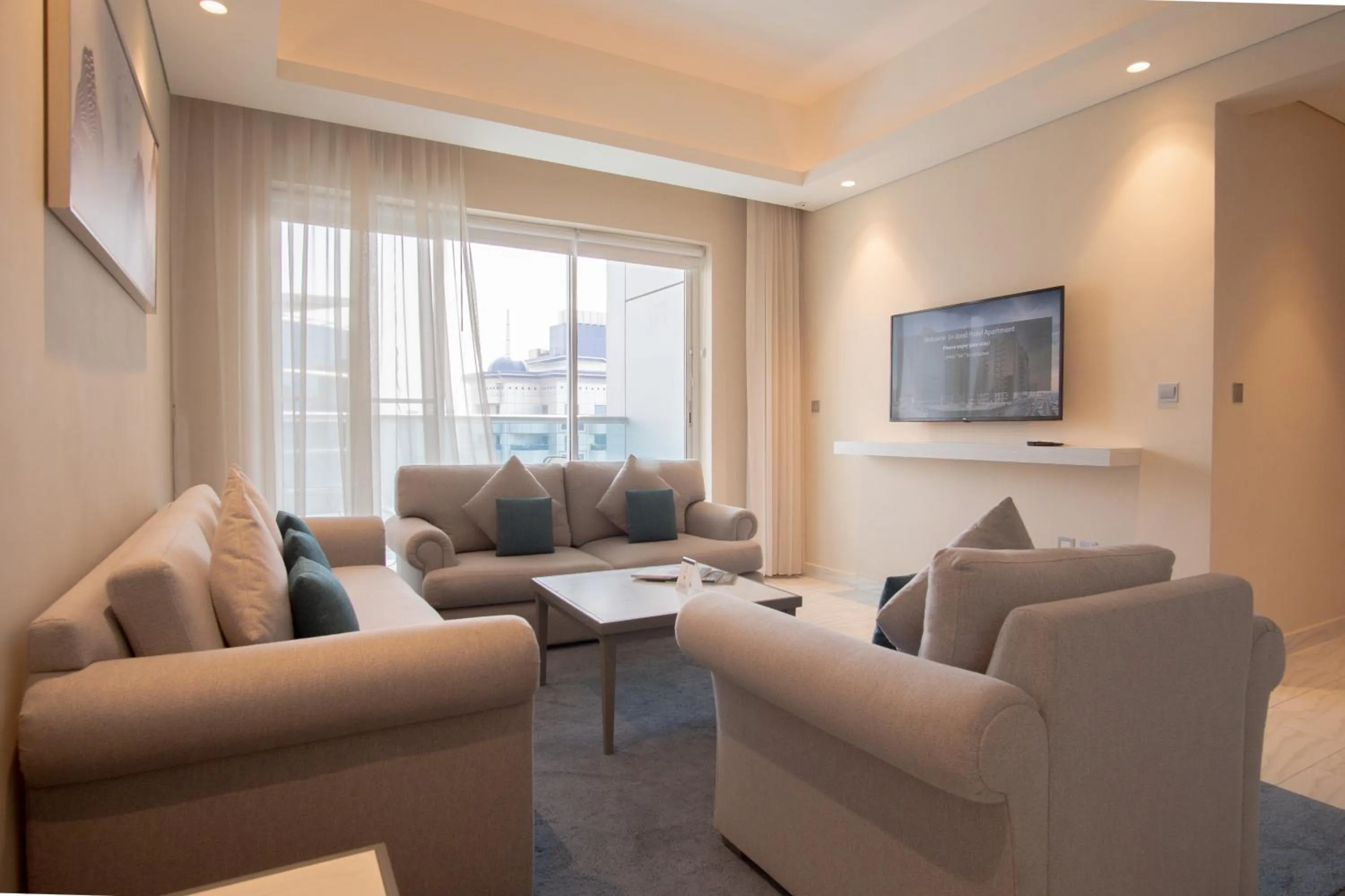 Living room in Jood Hotel Apartments