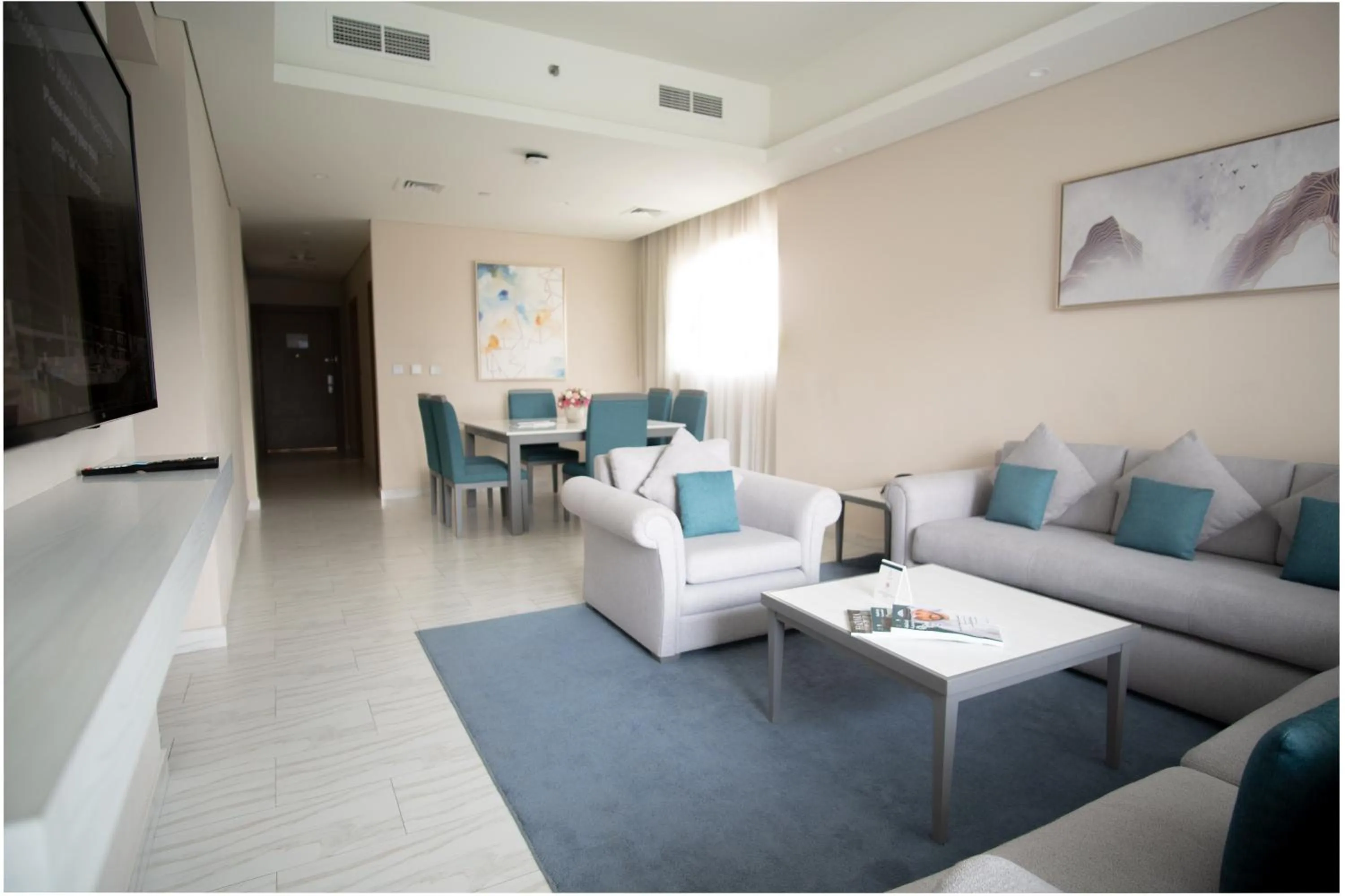 Living room in Jood Hotel Apartments