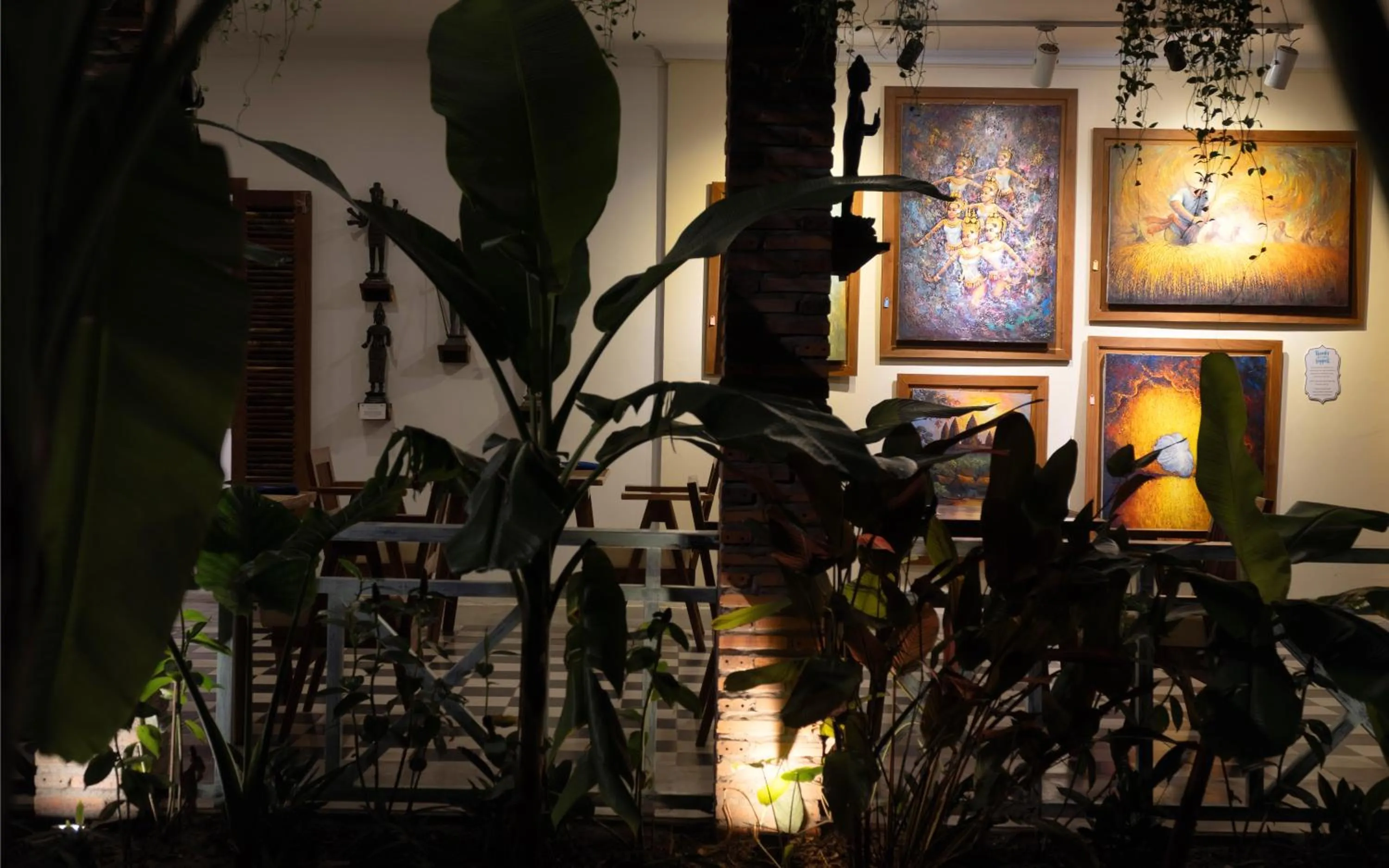 Decorative detail in The Community - Siem Reap