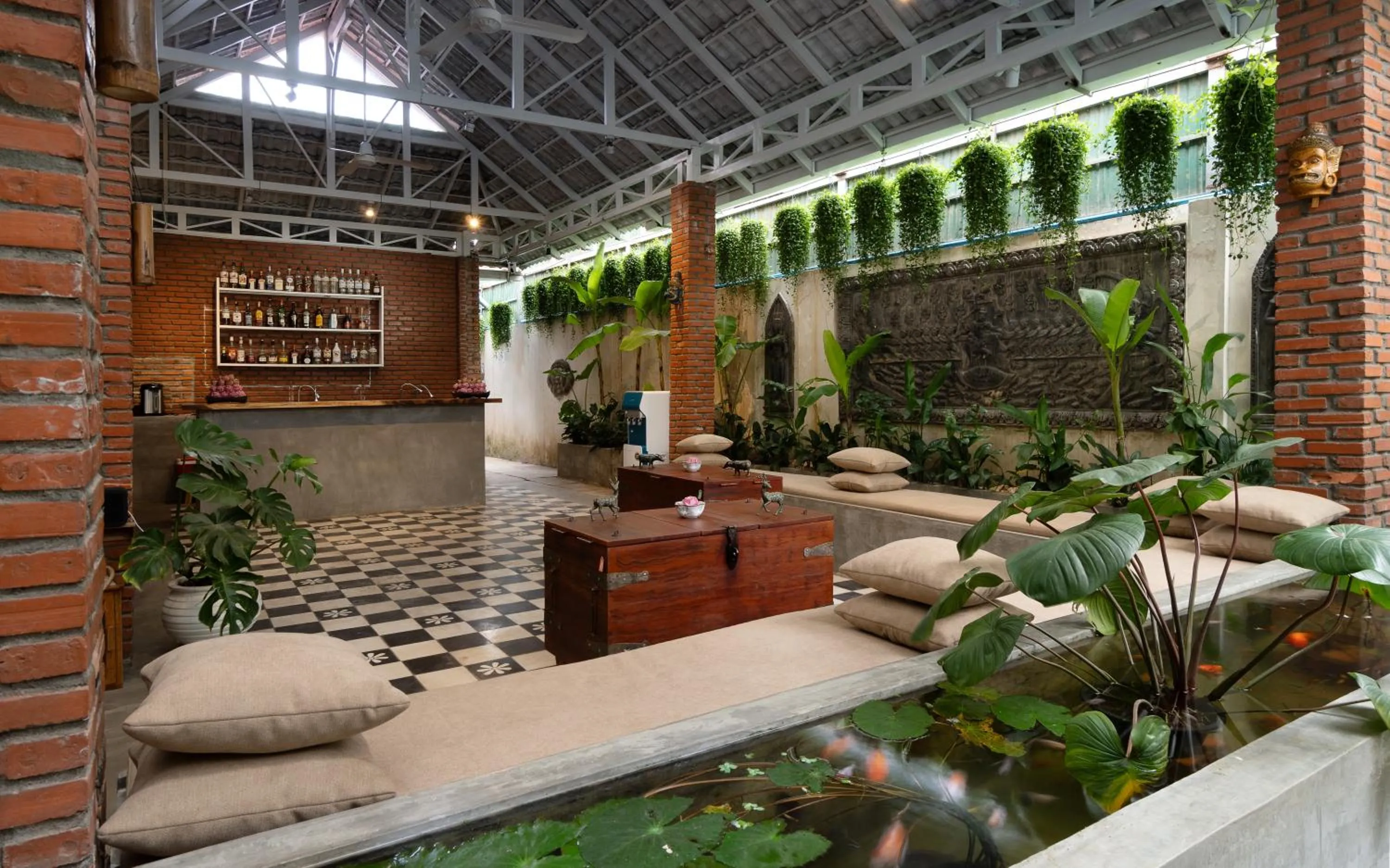 Lounge or bar in The Community - Siem Reap