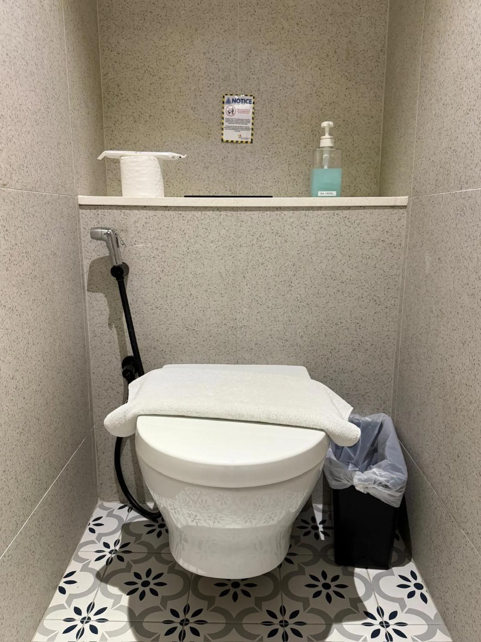 Toilet in ISA Hotel Amber Road