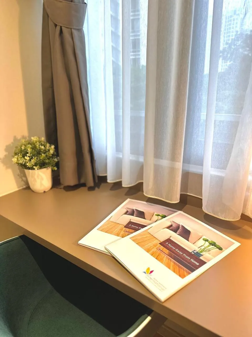 Seating area in ISA Hotel Amber Road