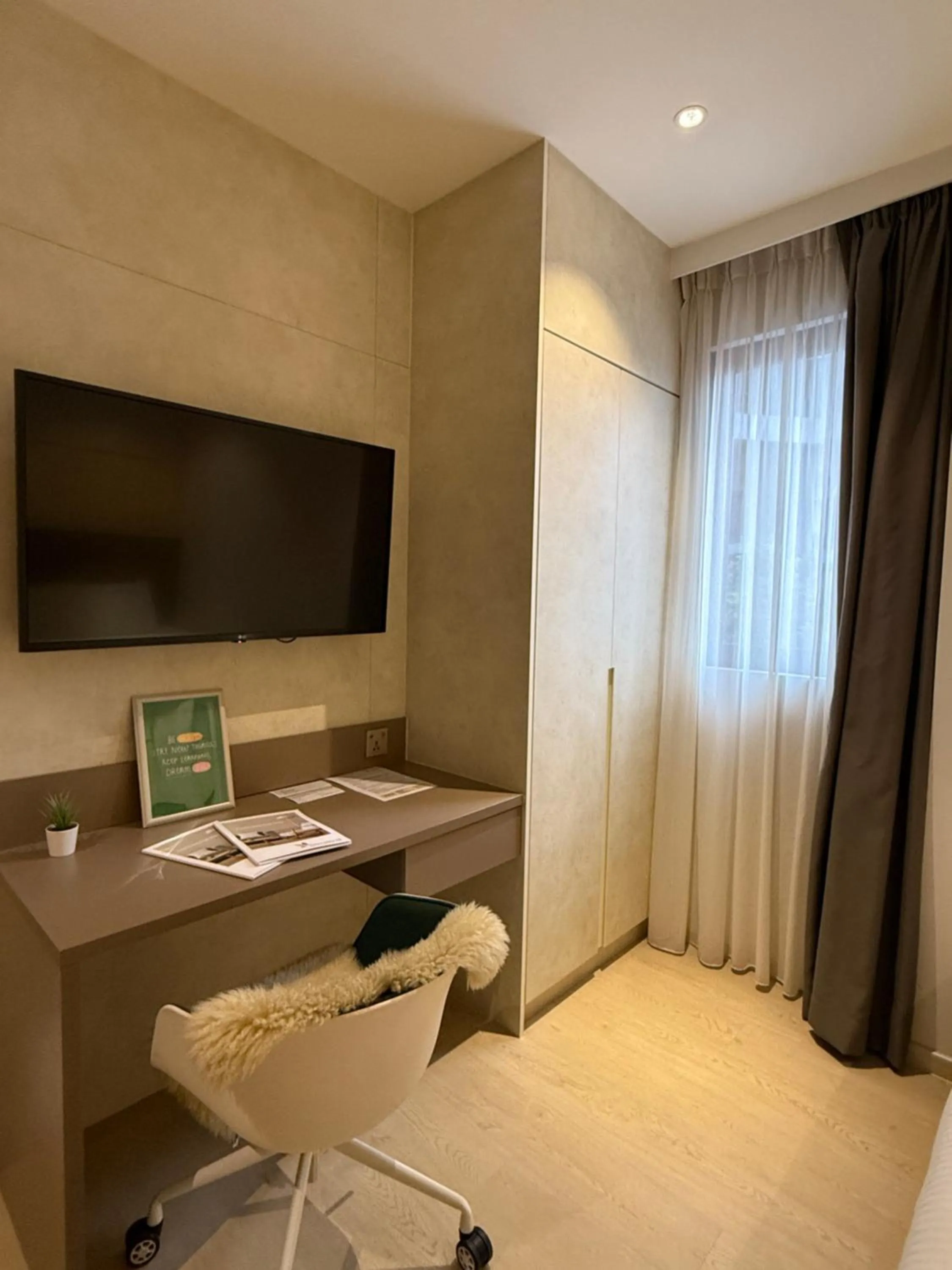 Bed in ISA Hotel Amber Road