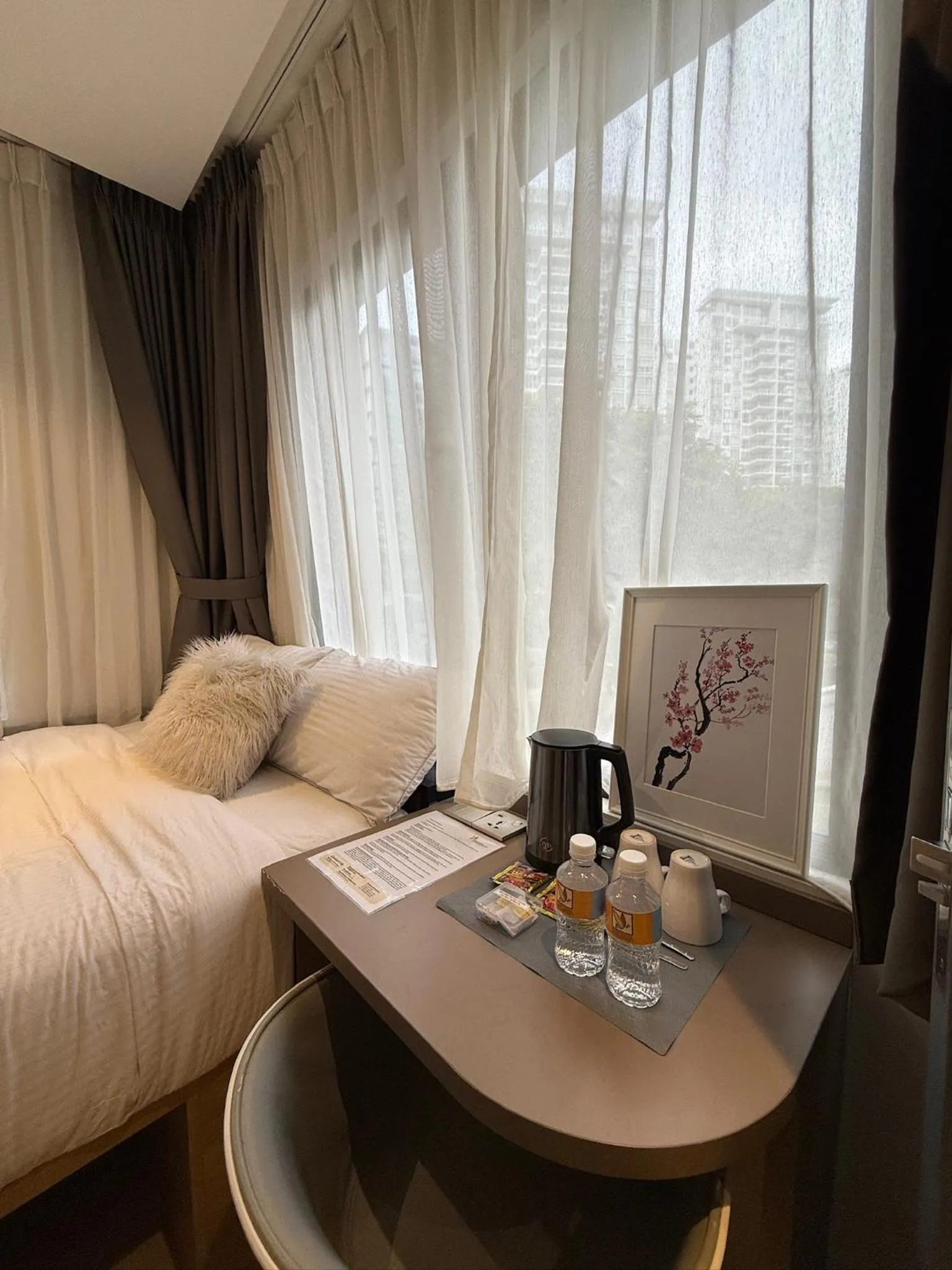 Bed in ISA Hotel Amber Road