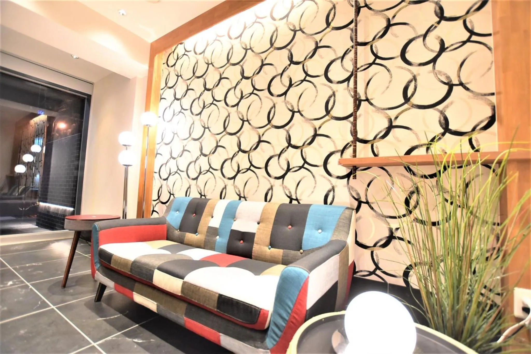 Seating area in ENKA NAMBA 1 HOTEL