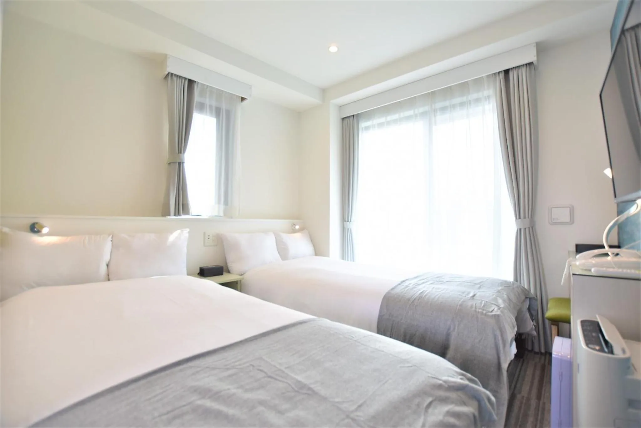 Bed in ENKA NAMBA 1 HOTEL