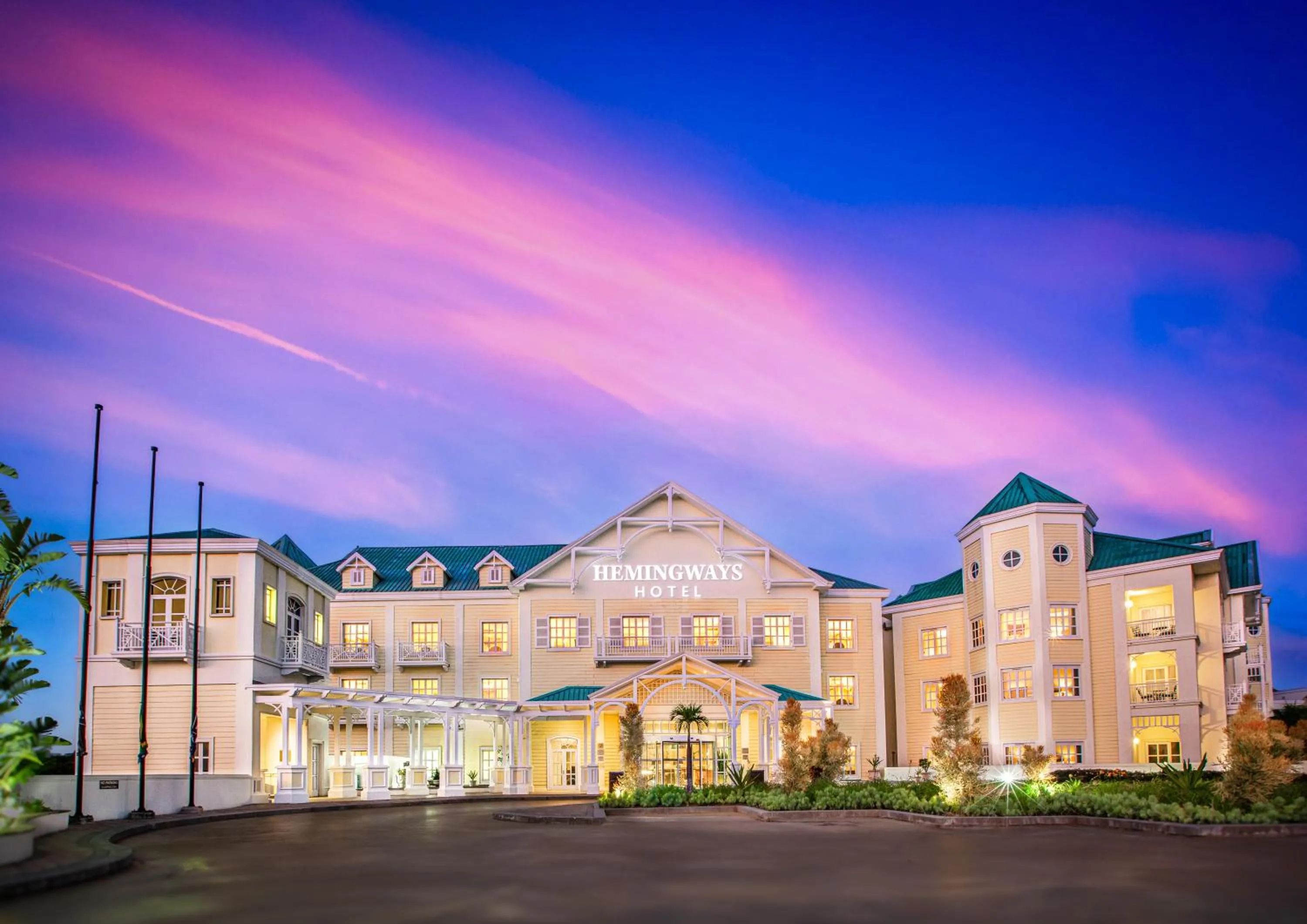 Property building in Hemingways Hotel