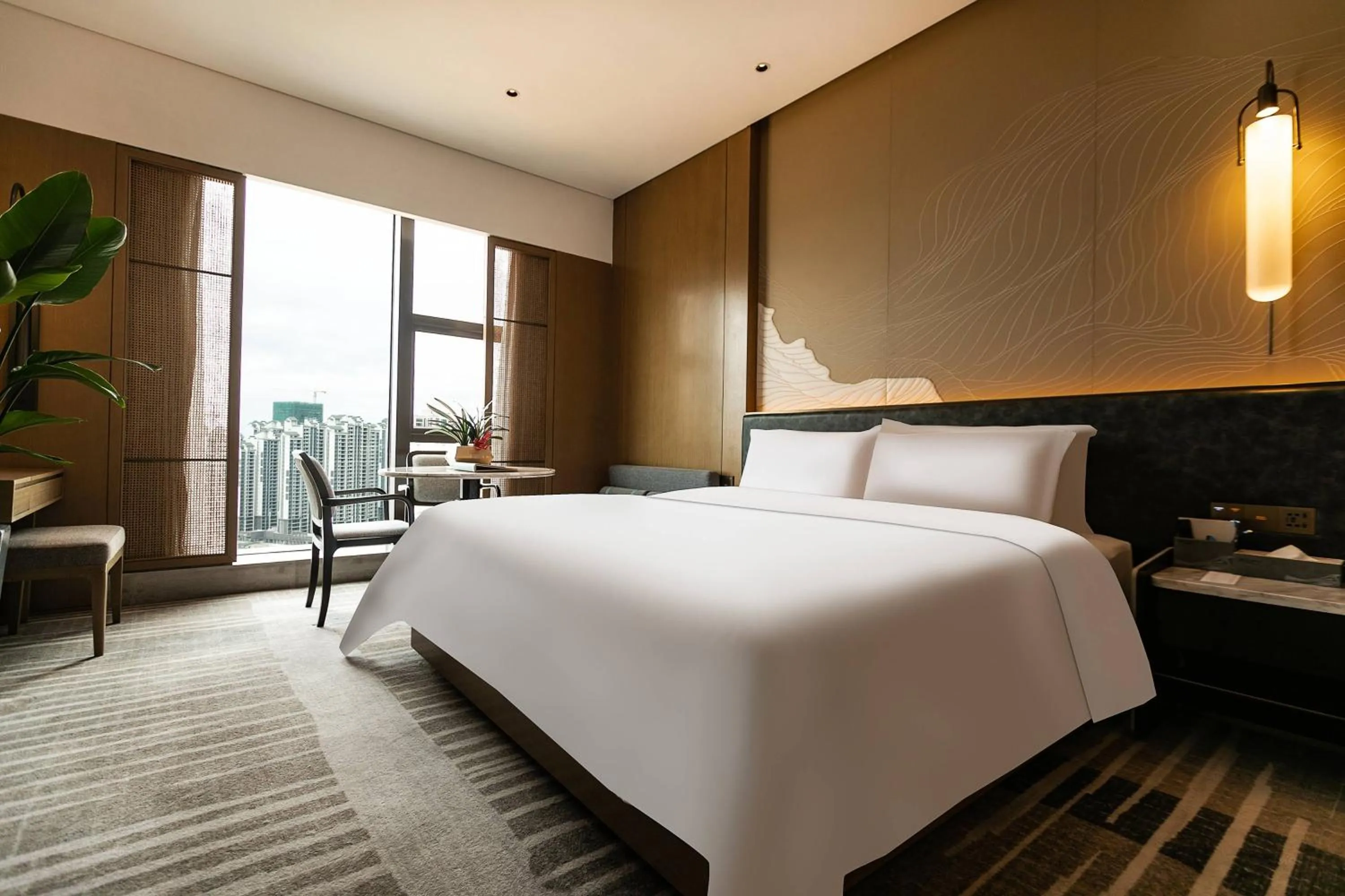 Bed in Wyndham Garden Gaozhou