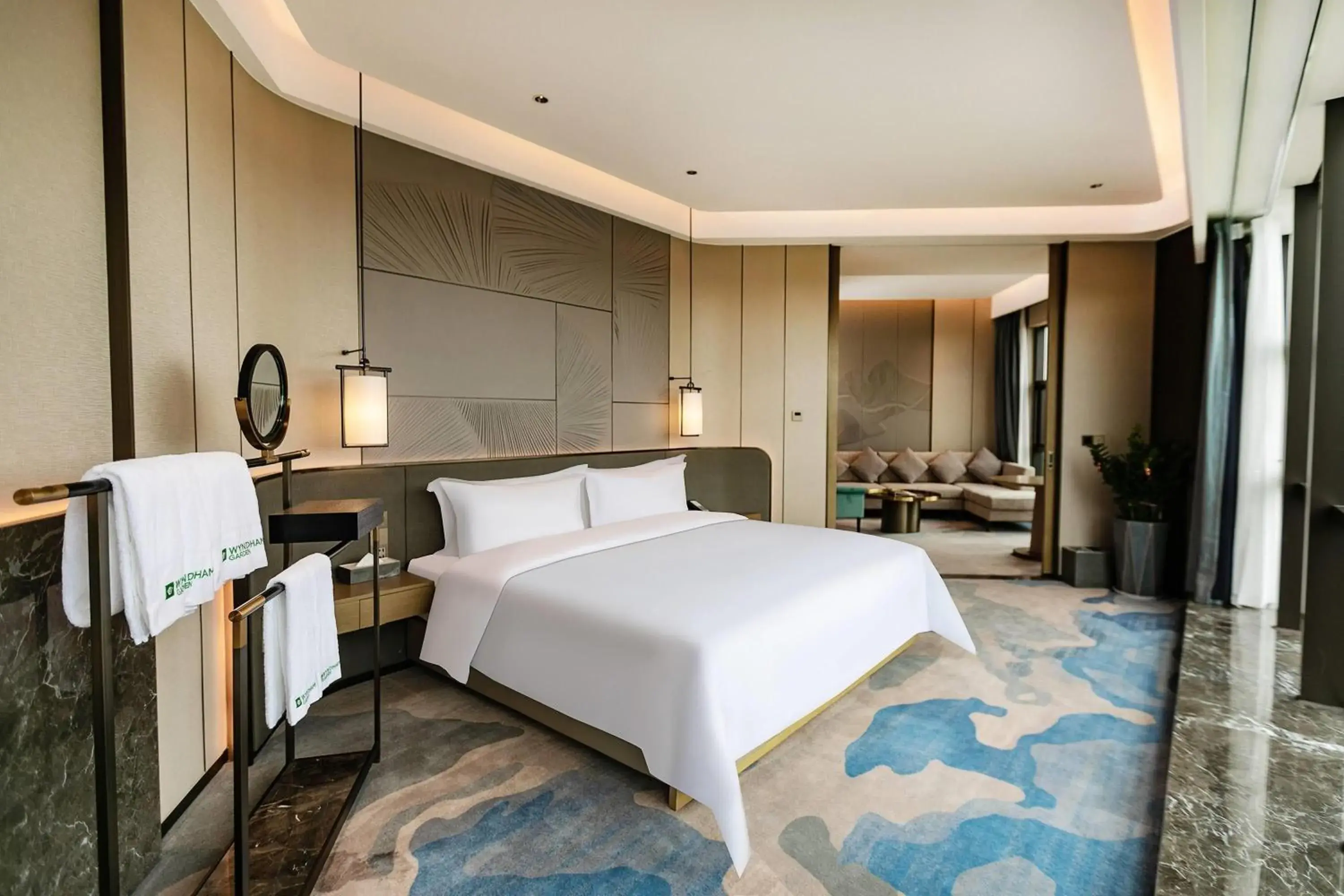 King Suite with Mountain View in Wyndham Garden Gaozhou King Suite with Mountain View in Wyndham Garden Gaozhou