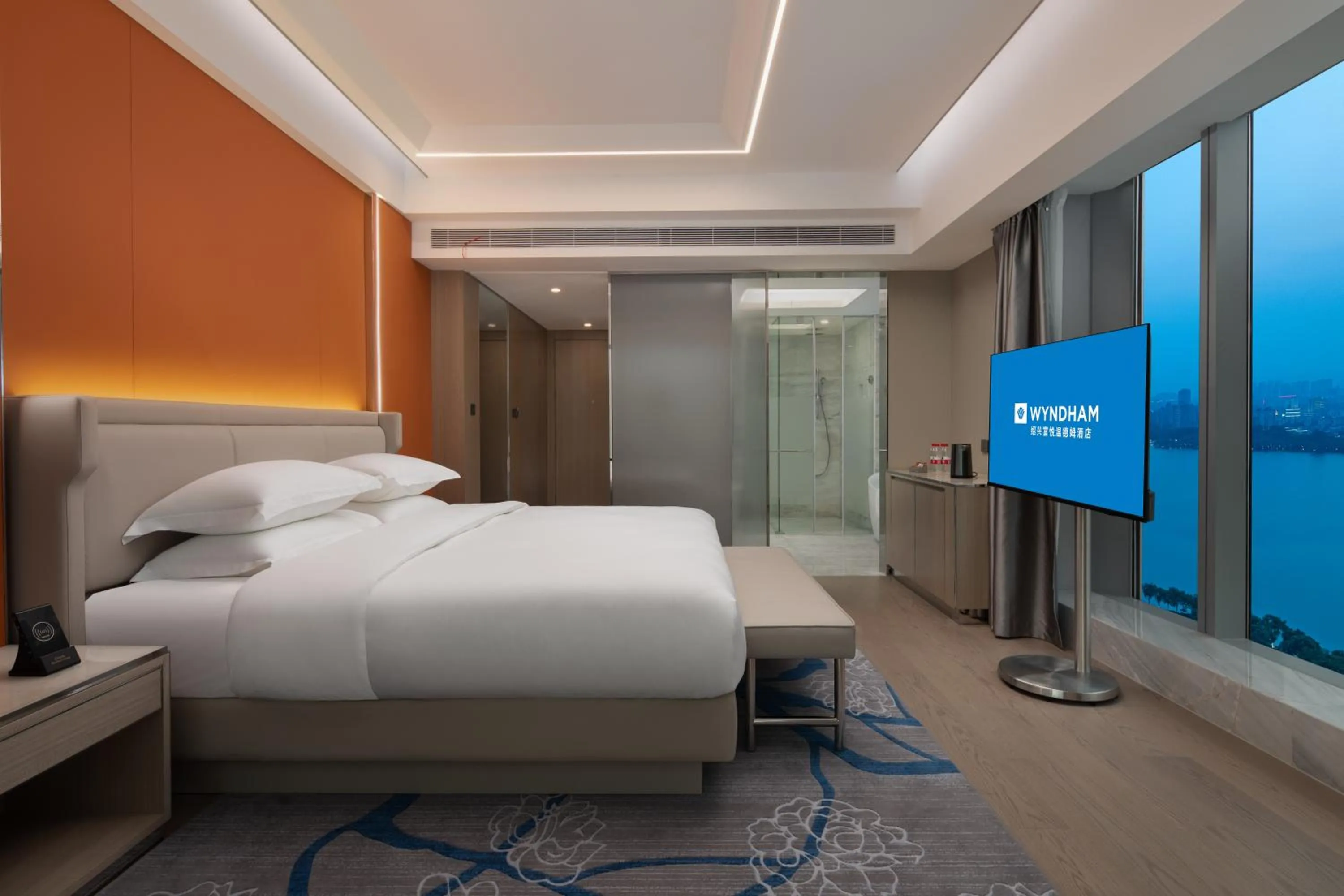 Bed in Wyndham Shaoxing Keqiao