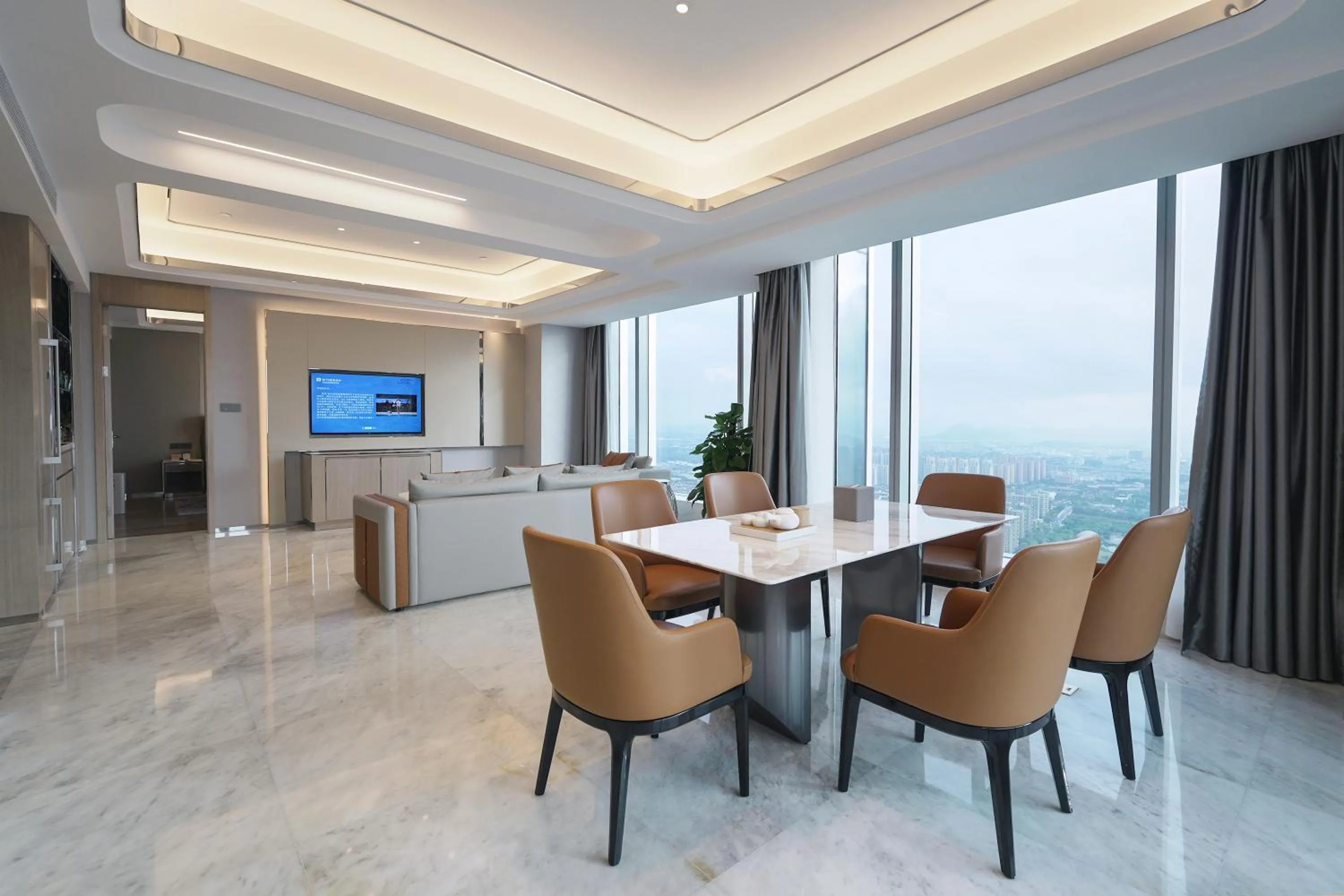 Kitchen or kitchenette in Wyndham Shaoxing Keqiao