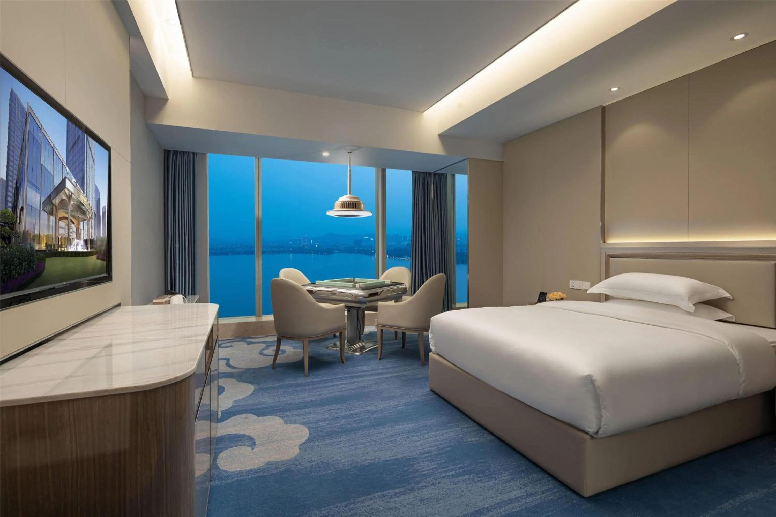 Photo of the whole room, Bed in Wyndham Shaoxing Keqiao