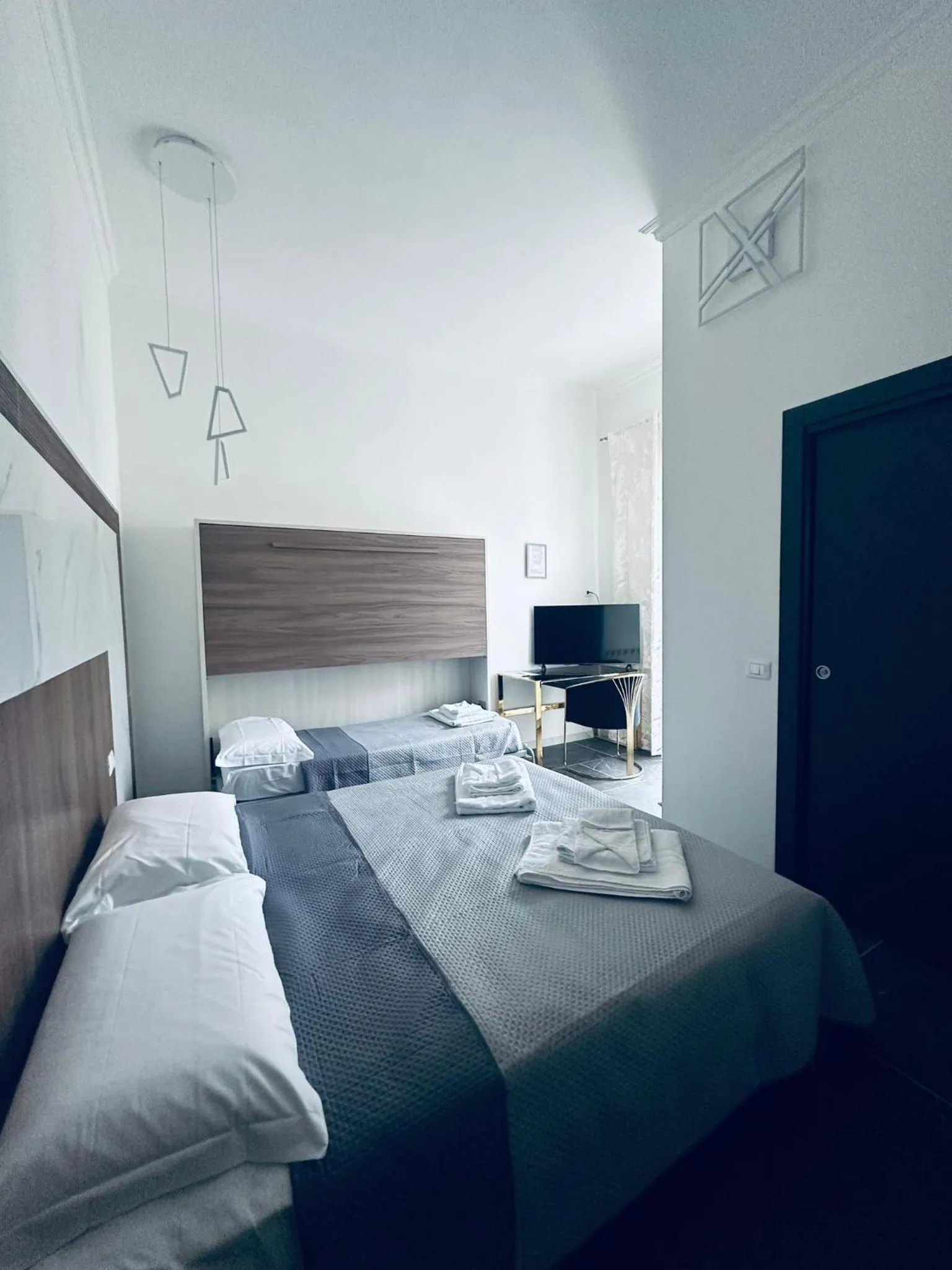 Bed in Hotel Villa Marosa