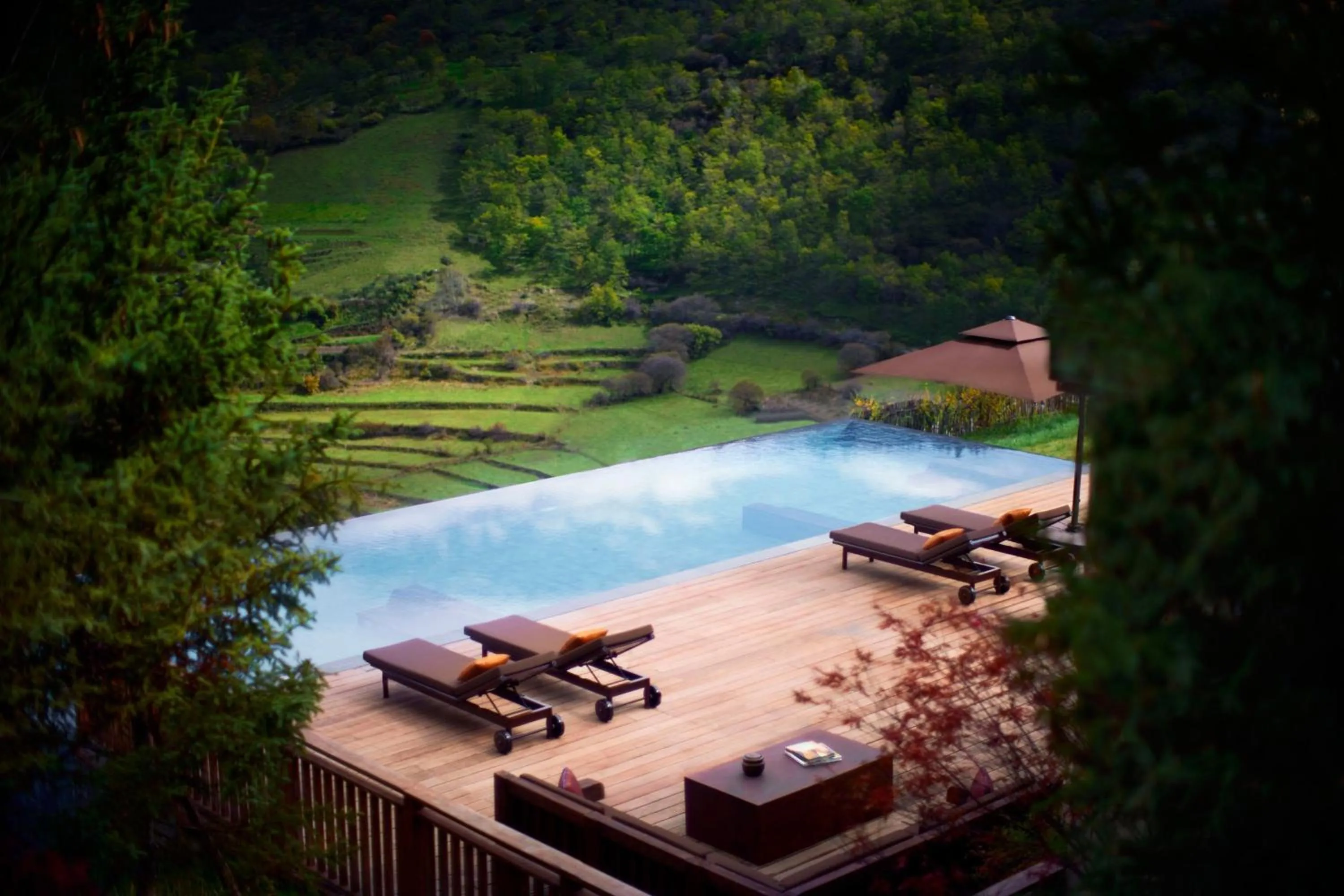 Swimming pool in Rissai Valley, a Ritz-Carlton Reserve