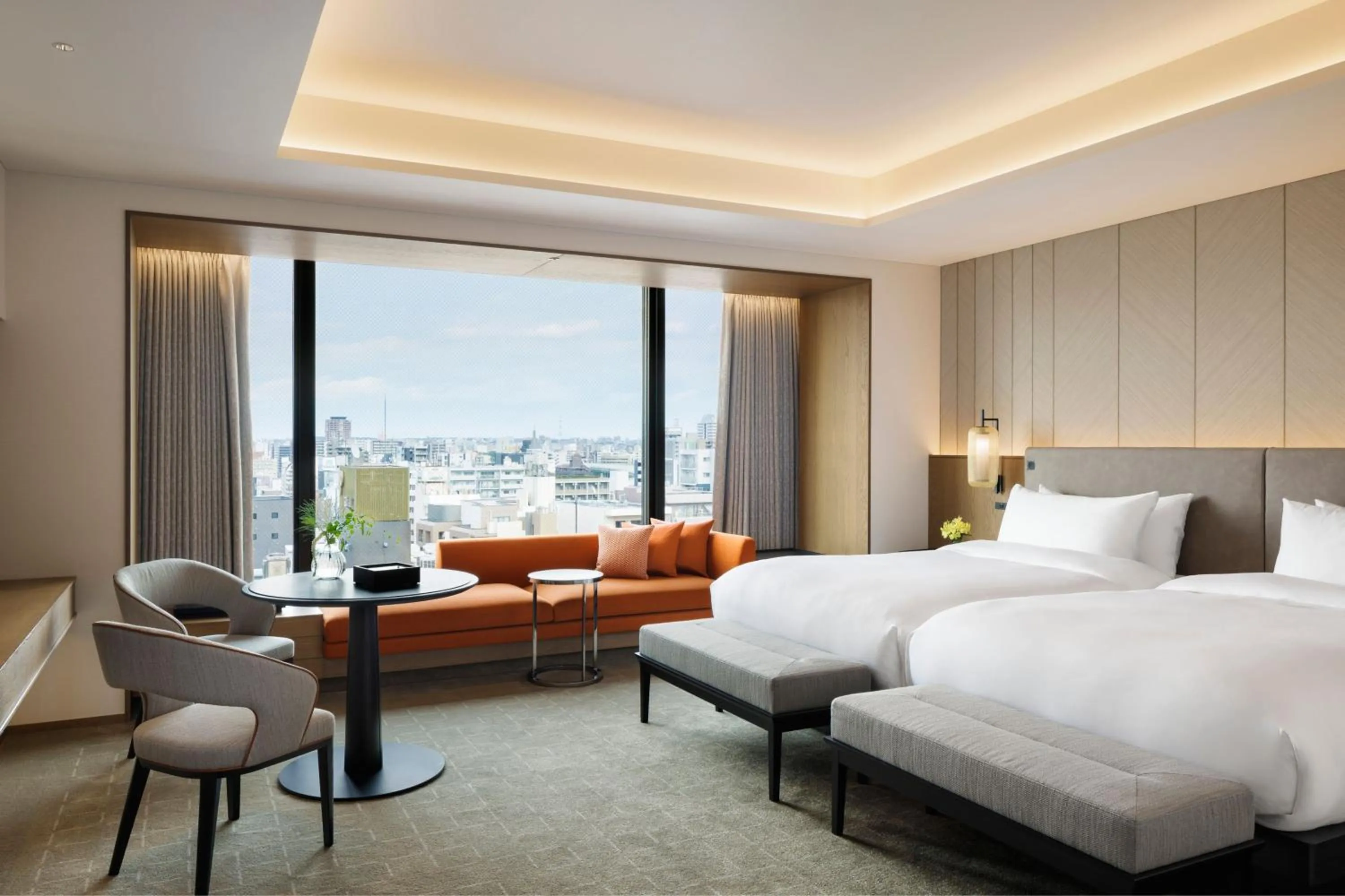 Photo of the whole room, Bed in TIAD, Autograph Collection