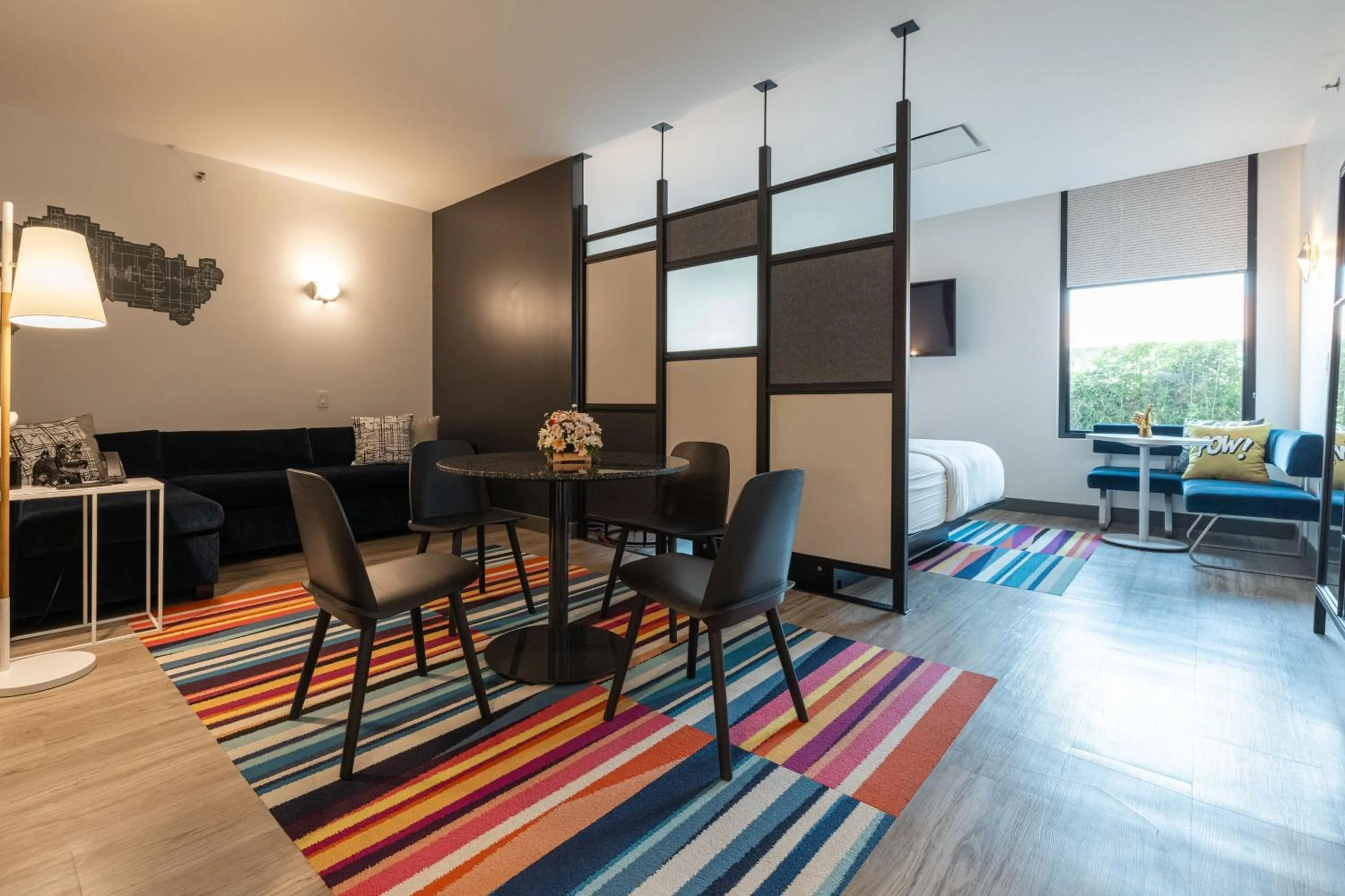 Living room in Aloft San Pedro Sula