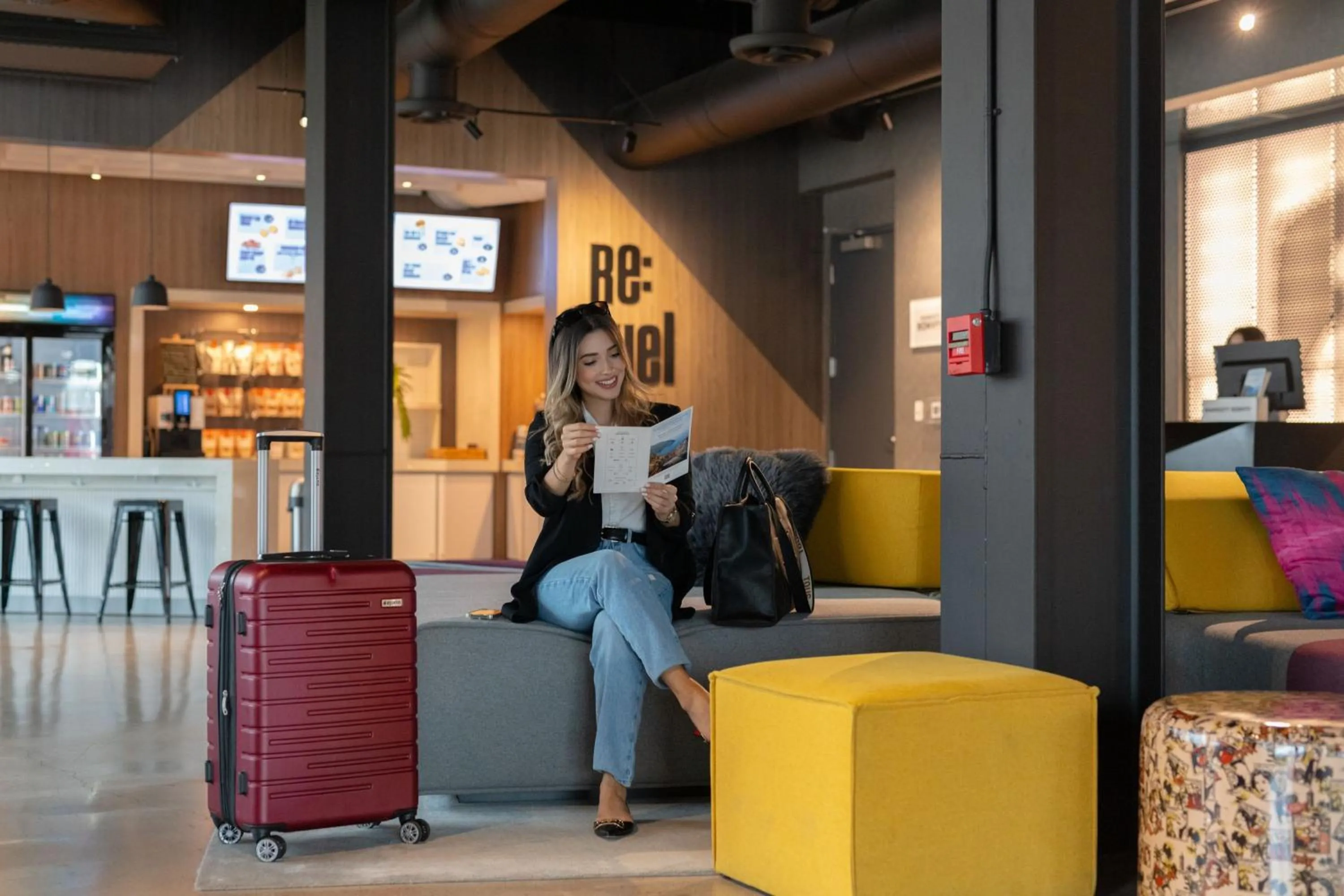 Lobby or reception in Aloft San Pedro Sula