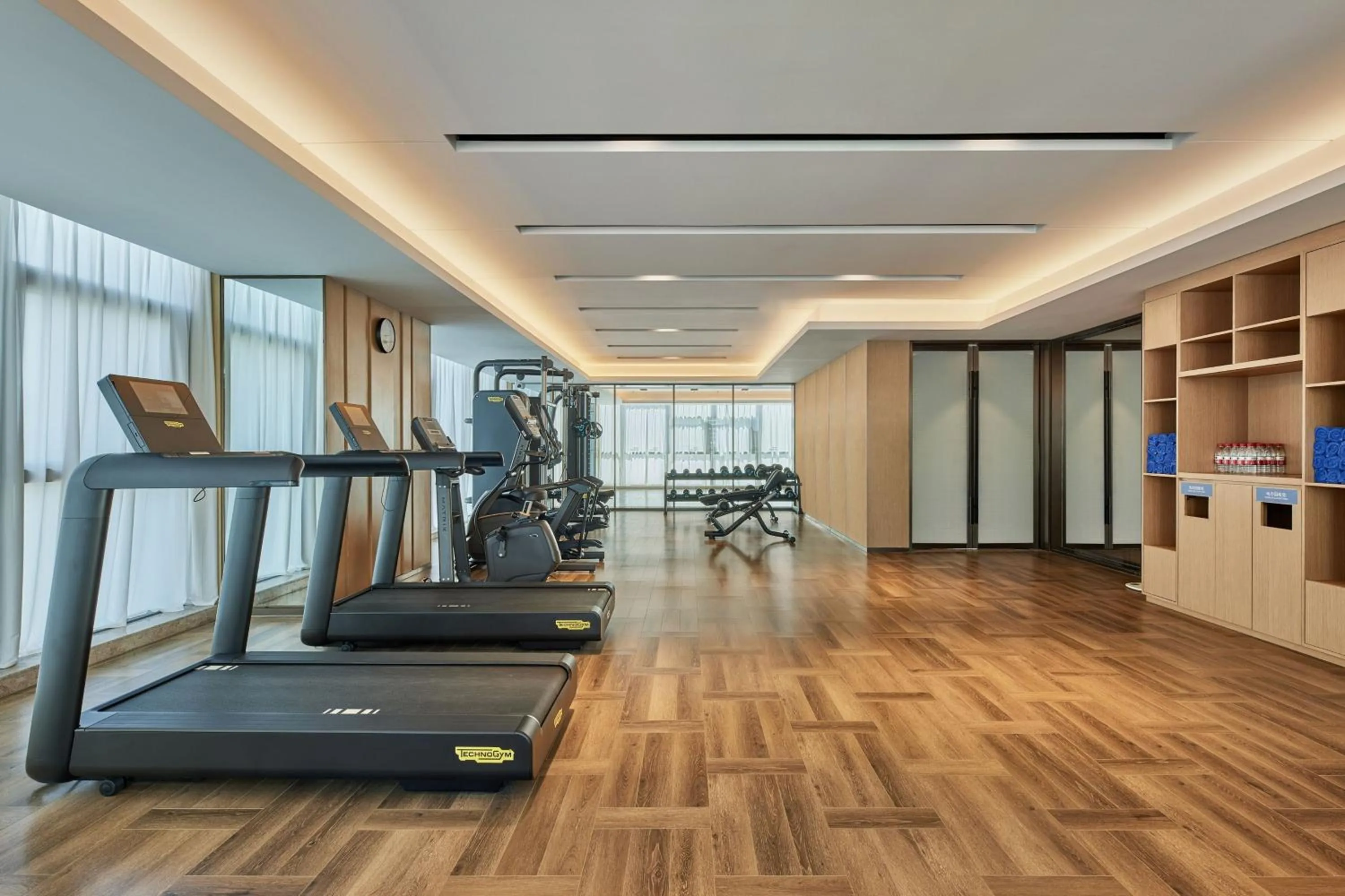 Fitness centre/facilities in Fairfield by Marriott Zibo