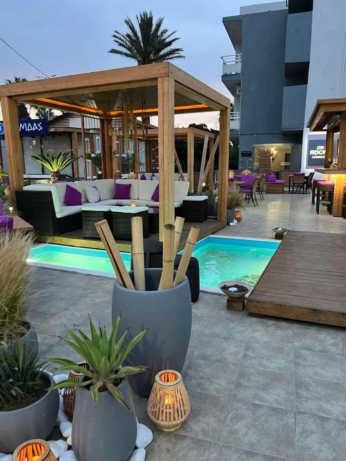 Lounge or bar in Faliro Hotel