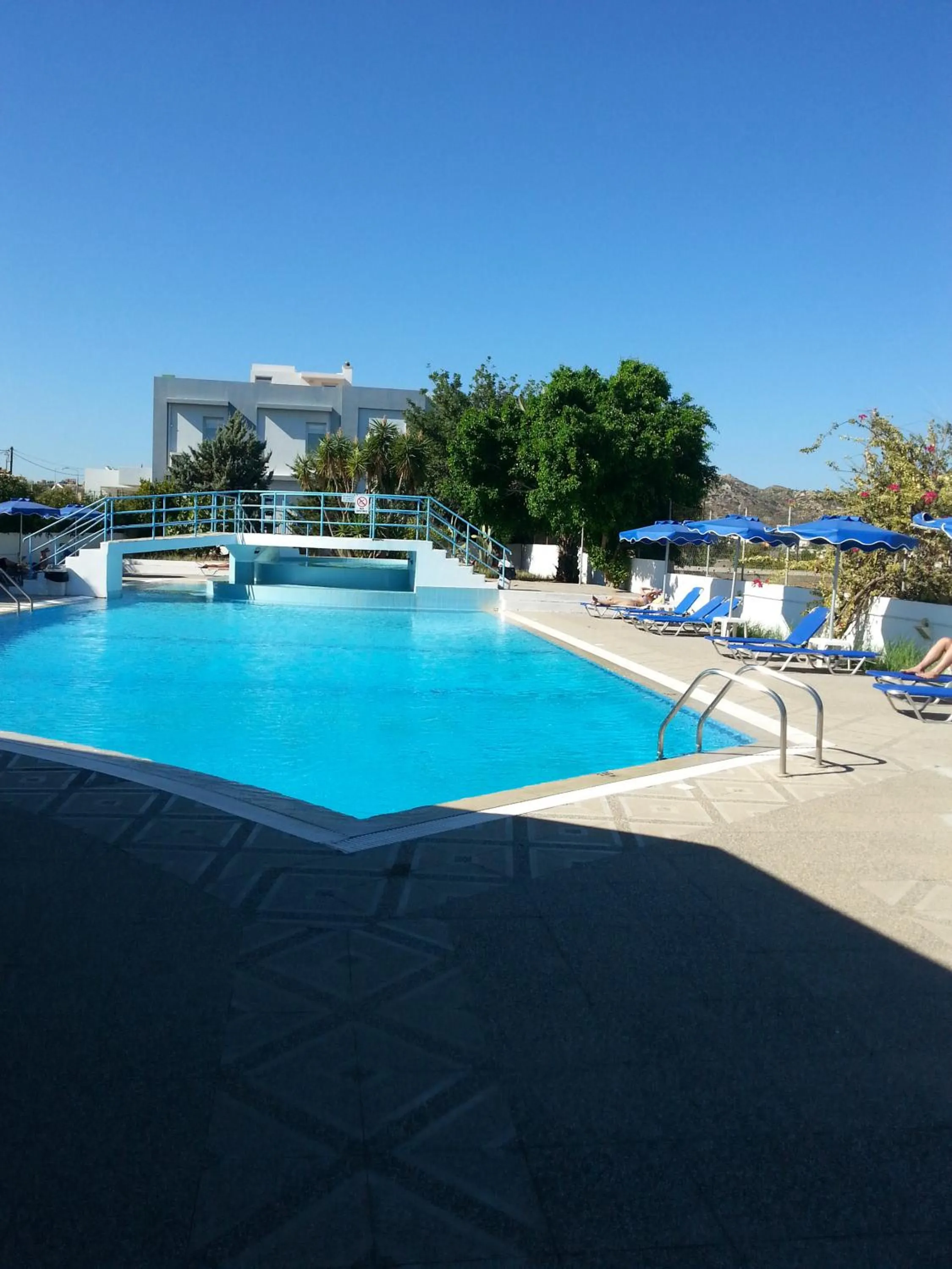 Swimming pool in Faliro Hotel