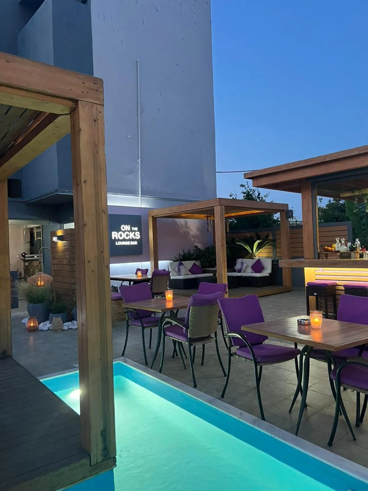 Lounge or bar in Faliro Hotel