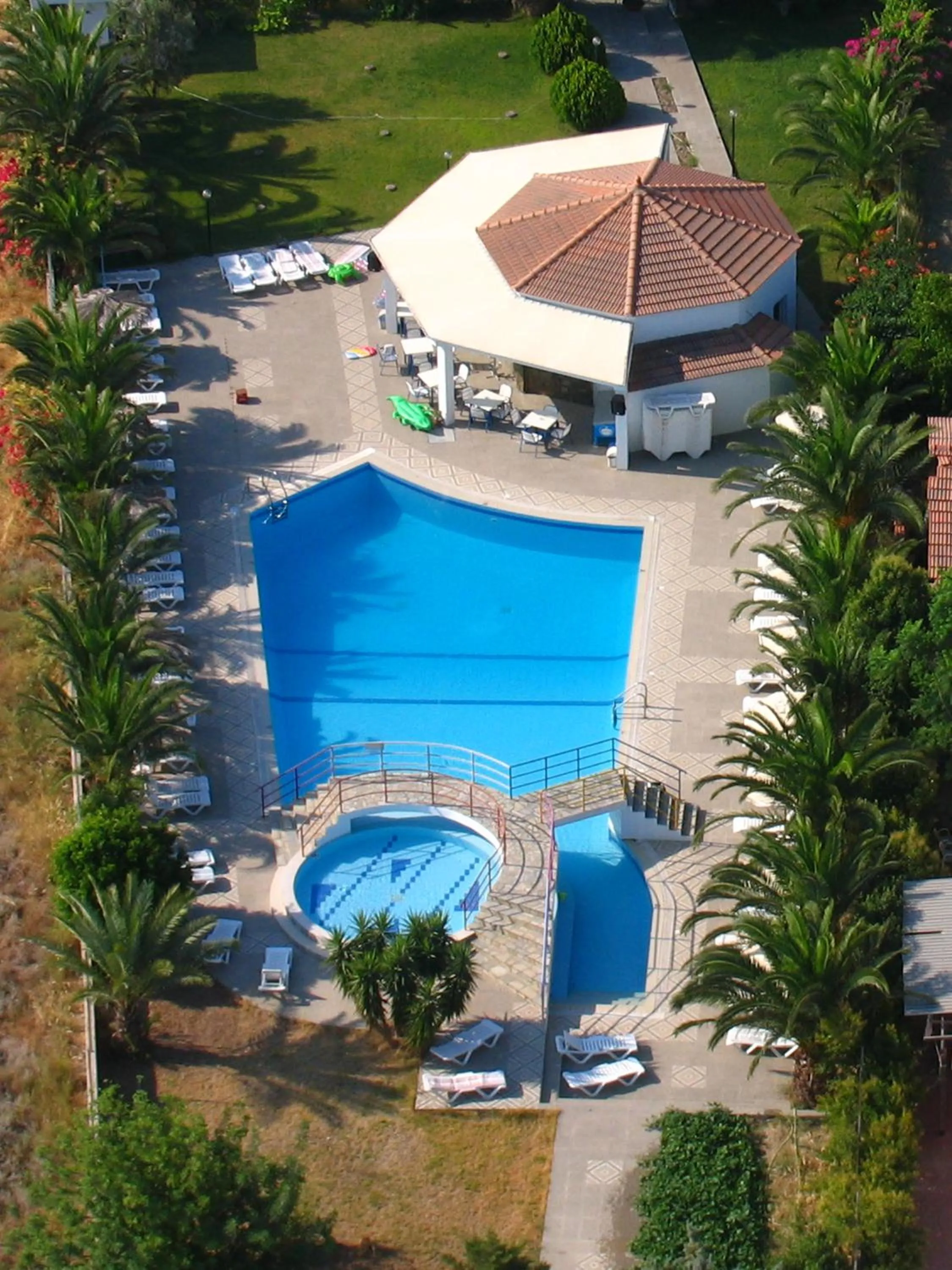 Swimming pool in Faliro Hotel