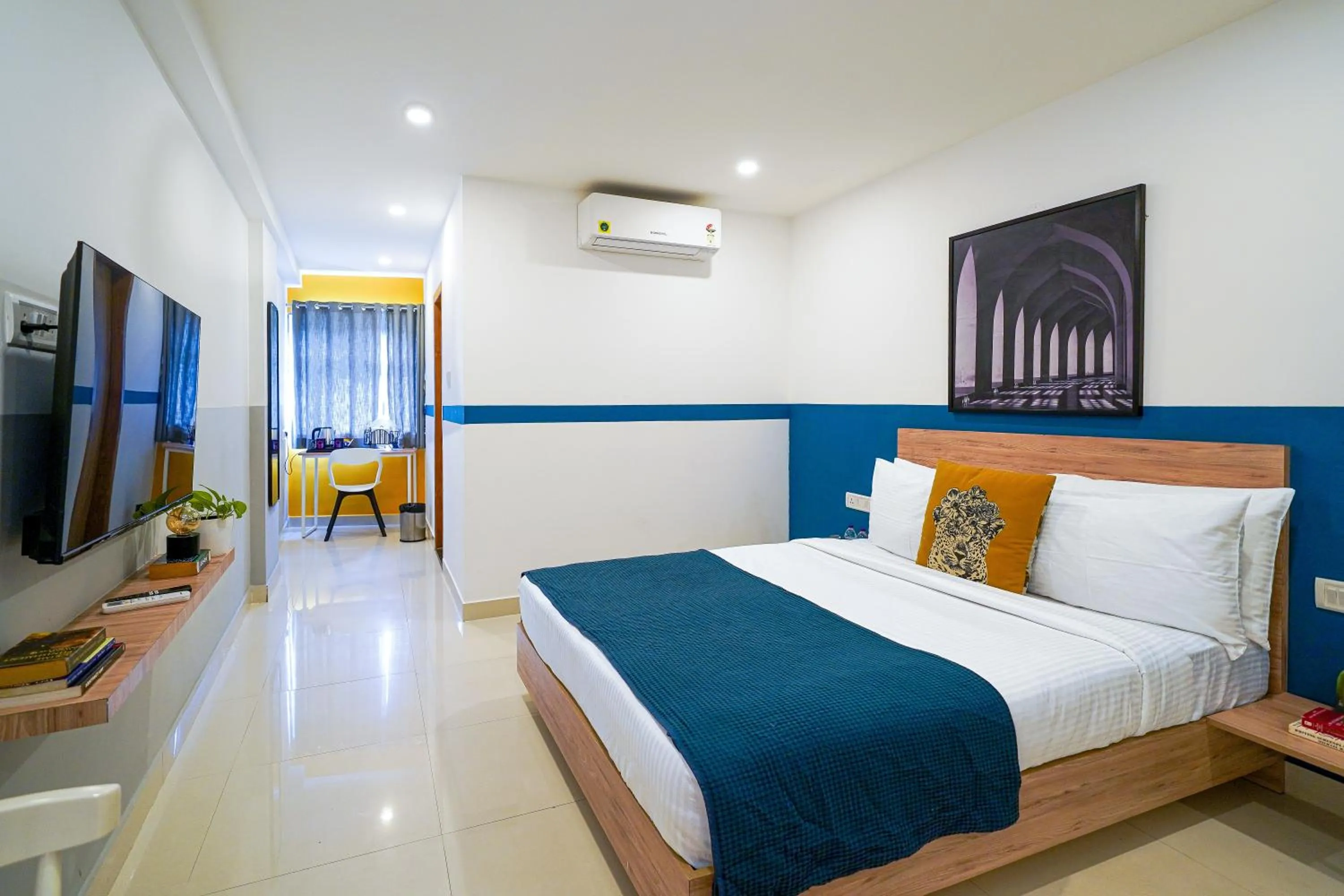 Bed in Olive Hotel HAL 2nd Stage by Embassy Group