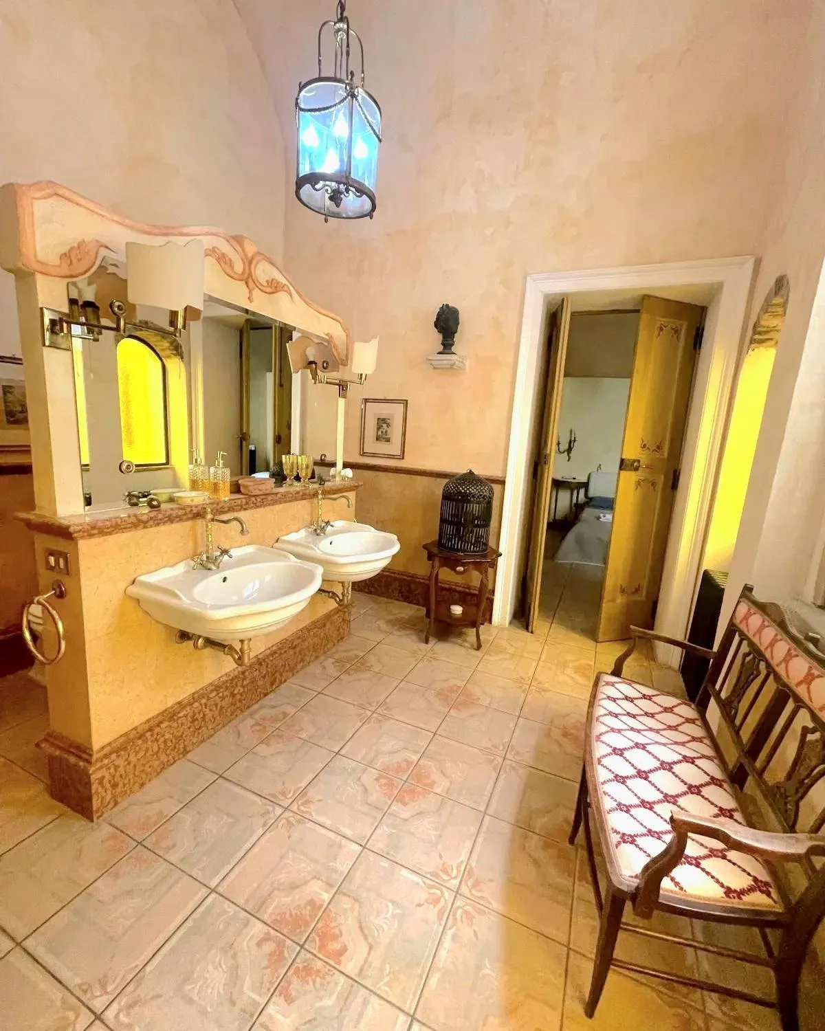 Bathroom in B&B Palazzo de Matteis