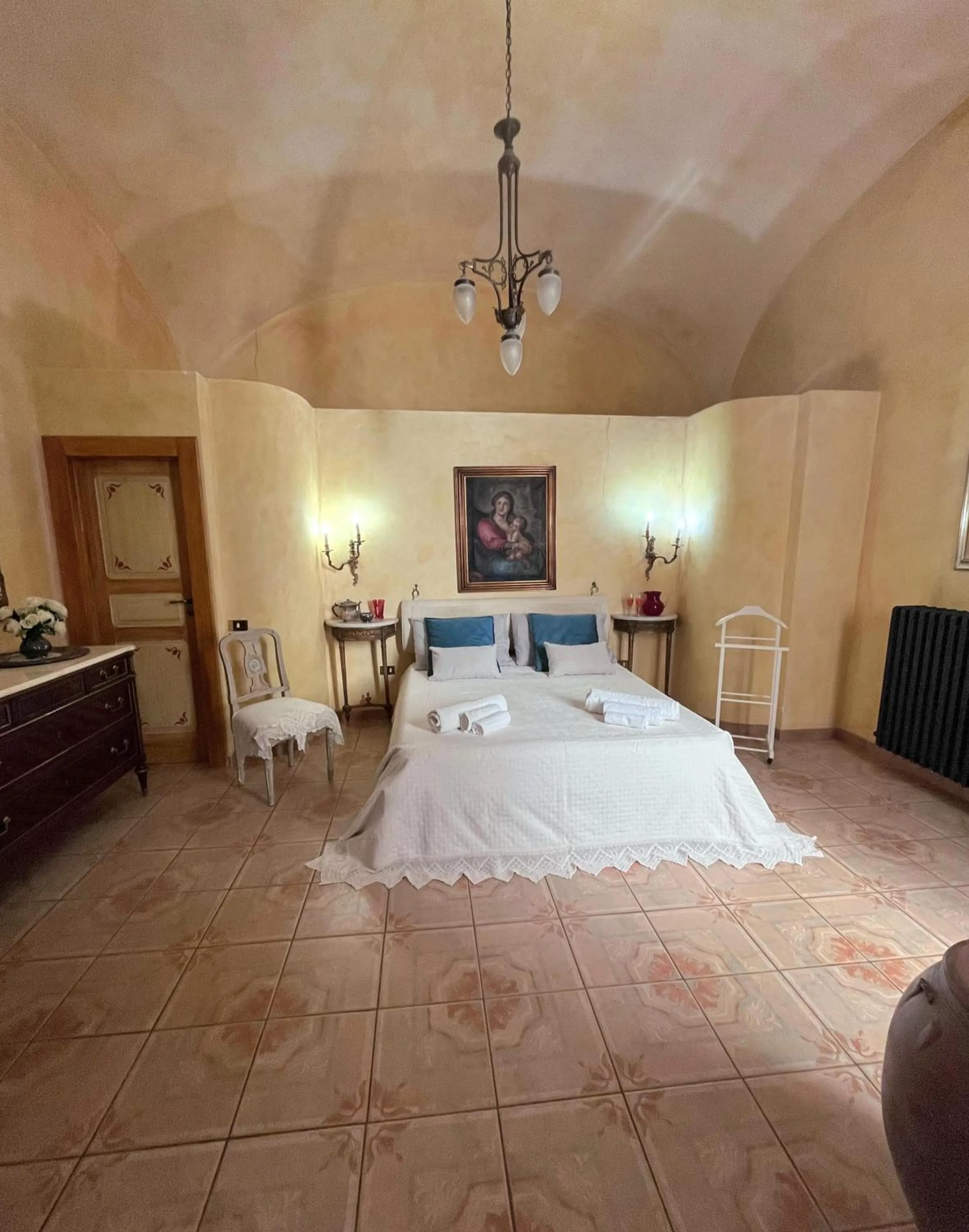 Bed in B&B Palazzo de Matteis